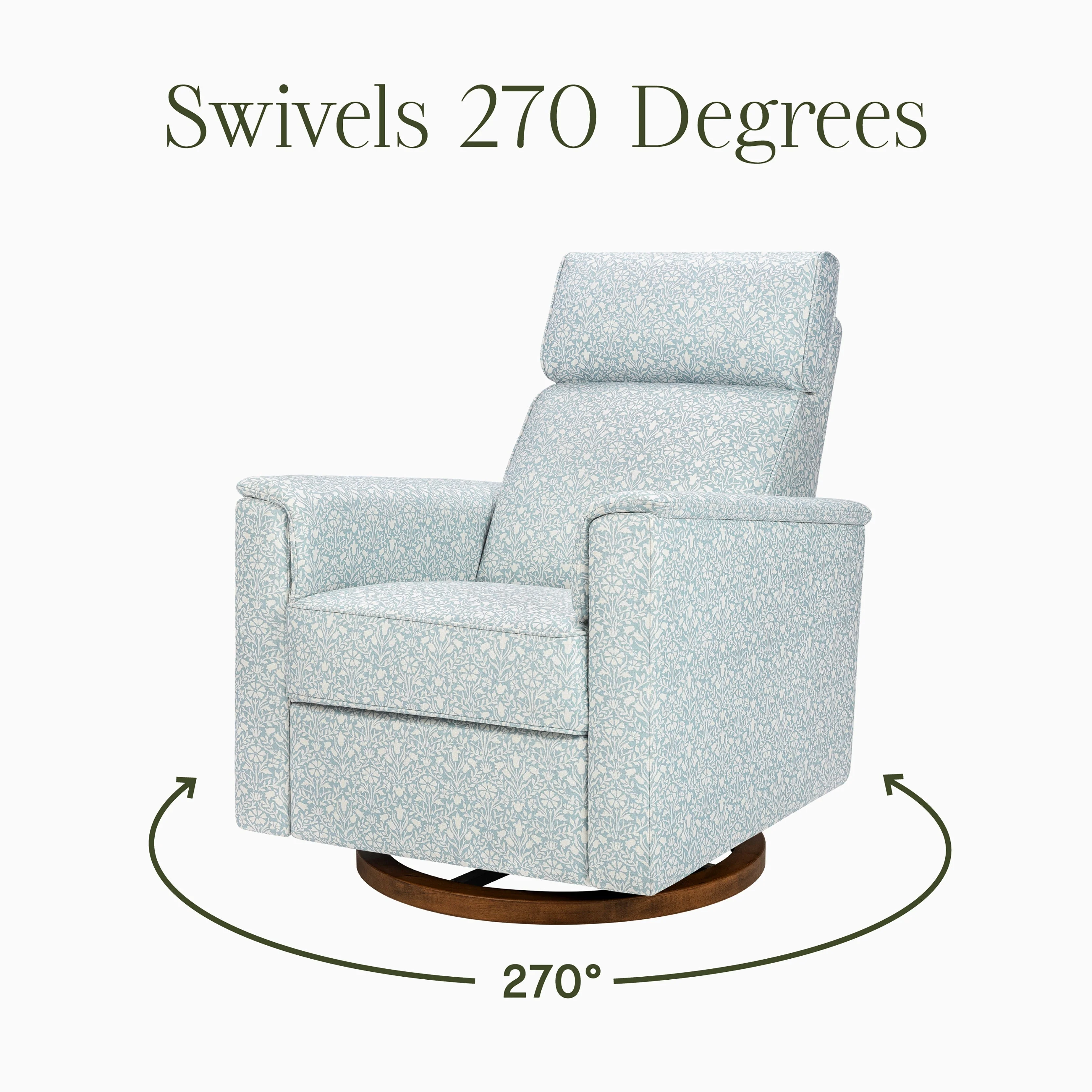 Morris & Co. x Namesake Willa Plus Power Glider Recliner w/ Power Headrest - Image 27