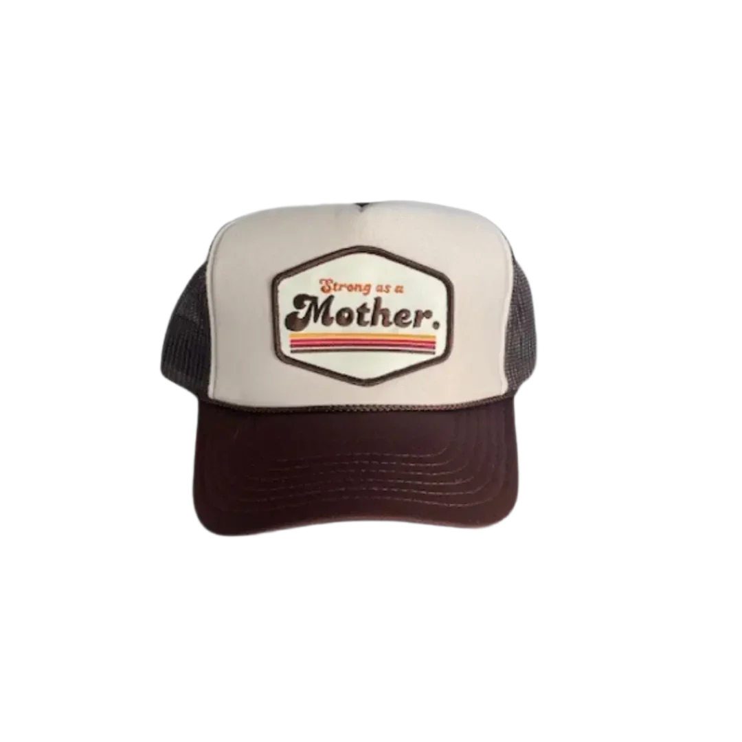 Mother Hats - Retro Patch Hat Brown + Tan