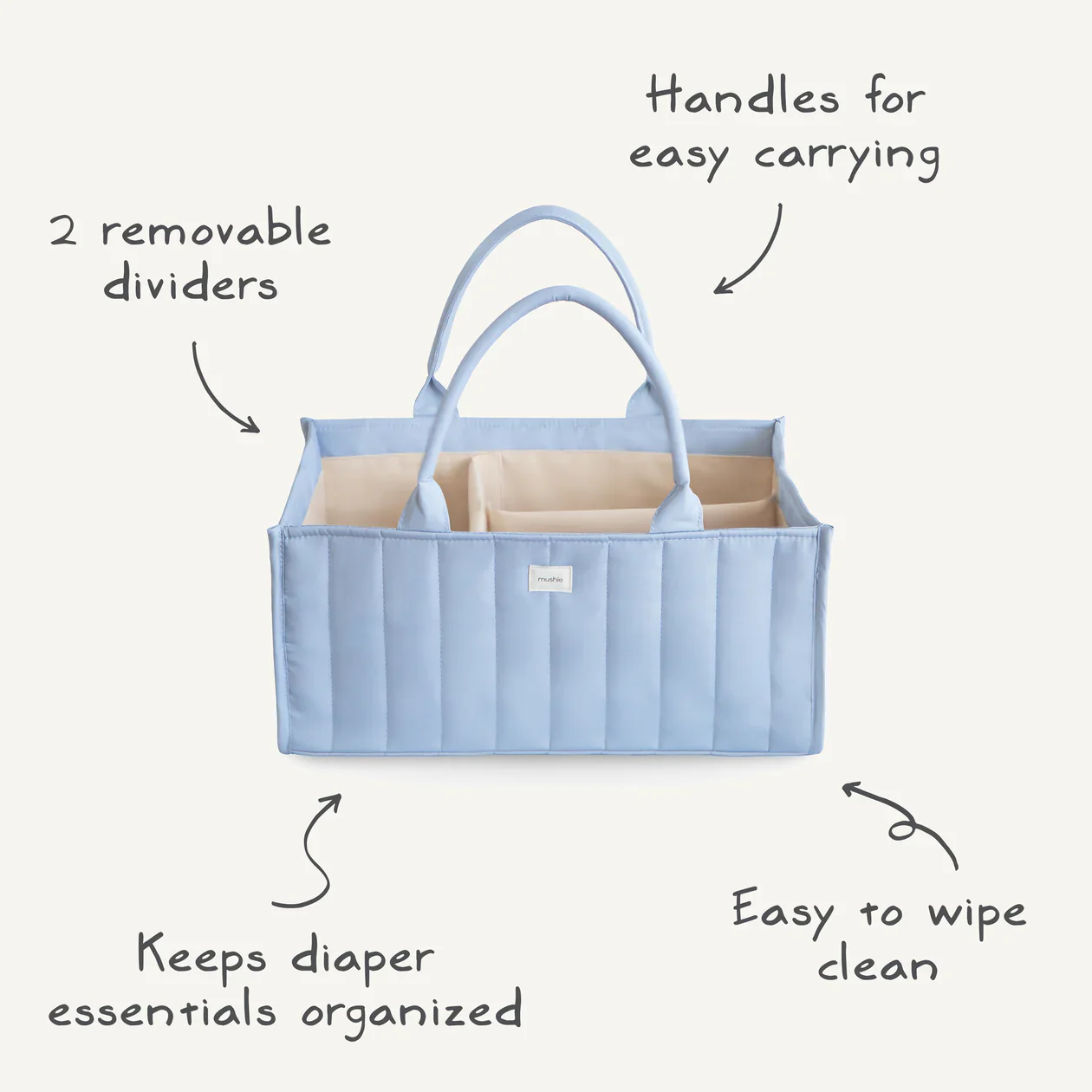 Mushie Diaper Caddy - Image 7