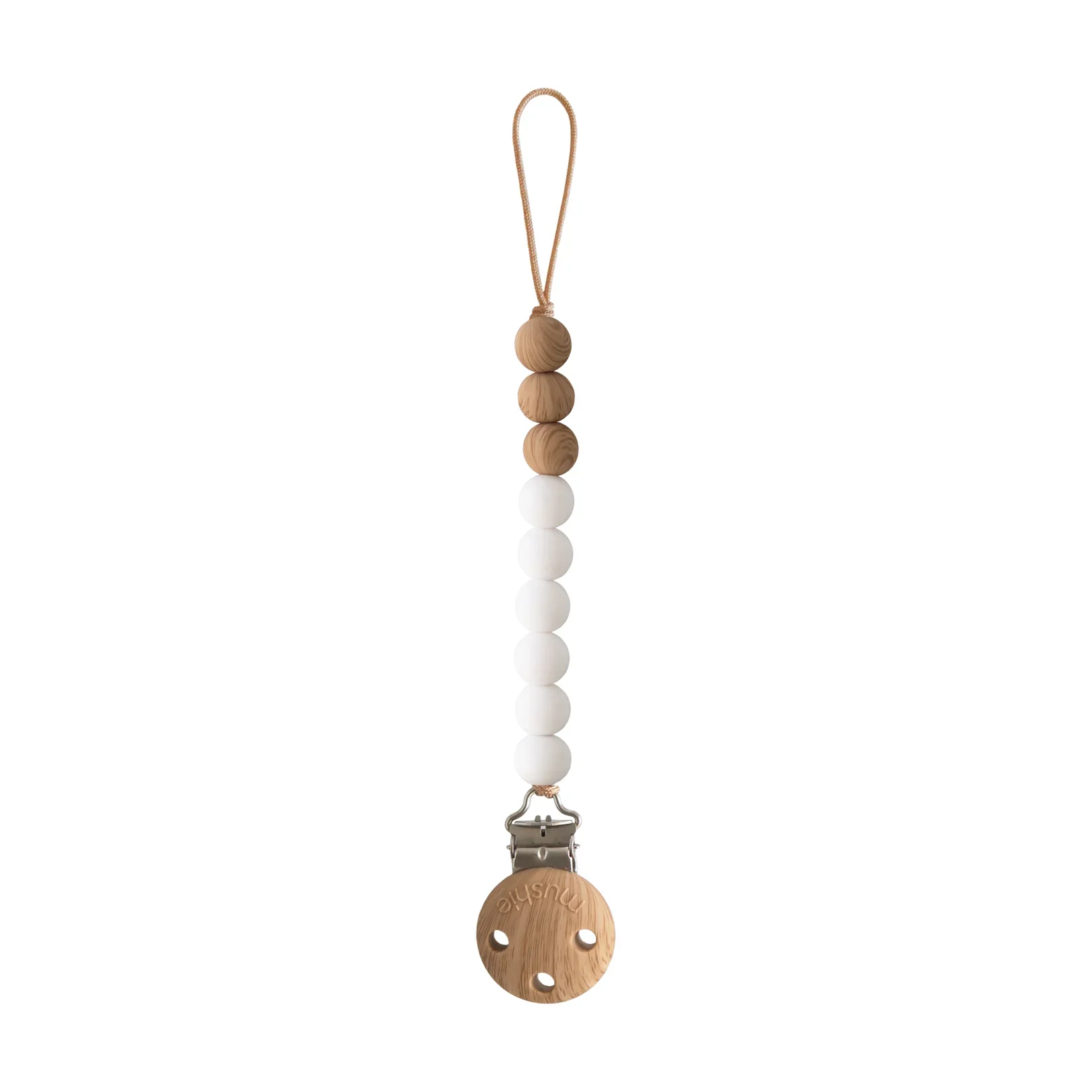 Mushie Eva Pacifier Clip - Image 4