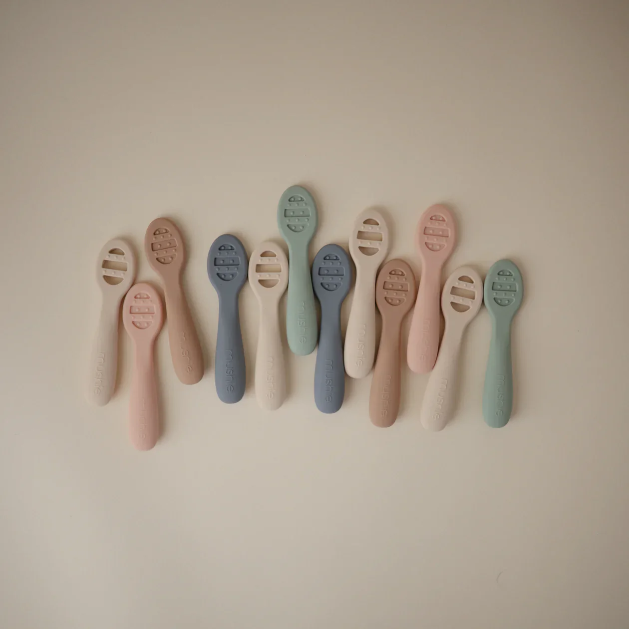 Mushie First Feeding Baby Spoons - Image 3