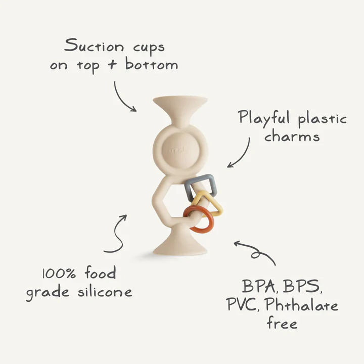 Mushie HexaPop Suction Toy - Image 2