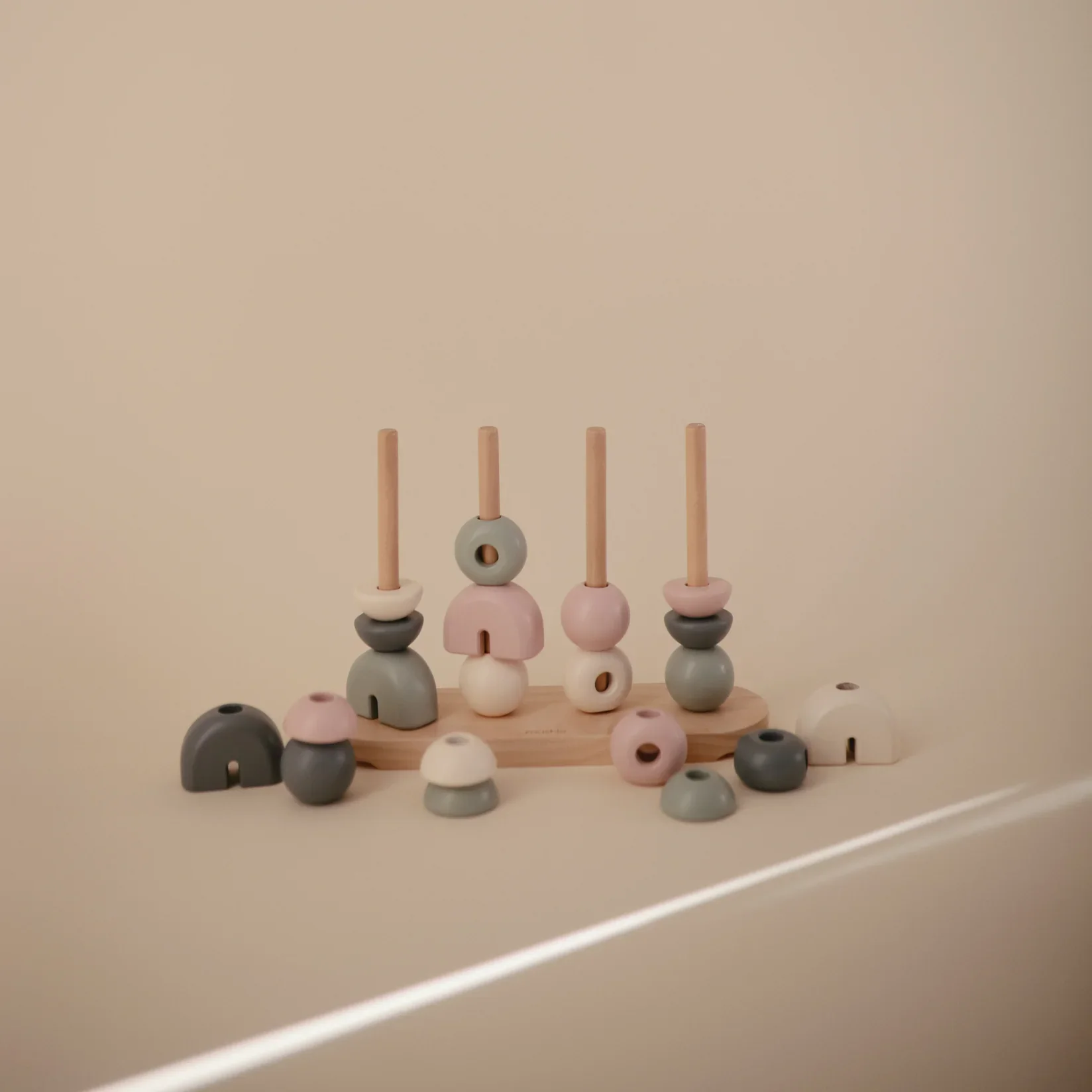 Mushie Multi Shape Stacker - Image 2