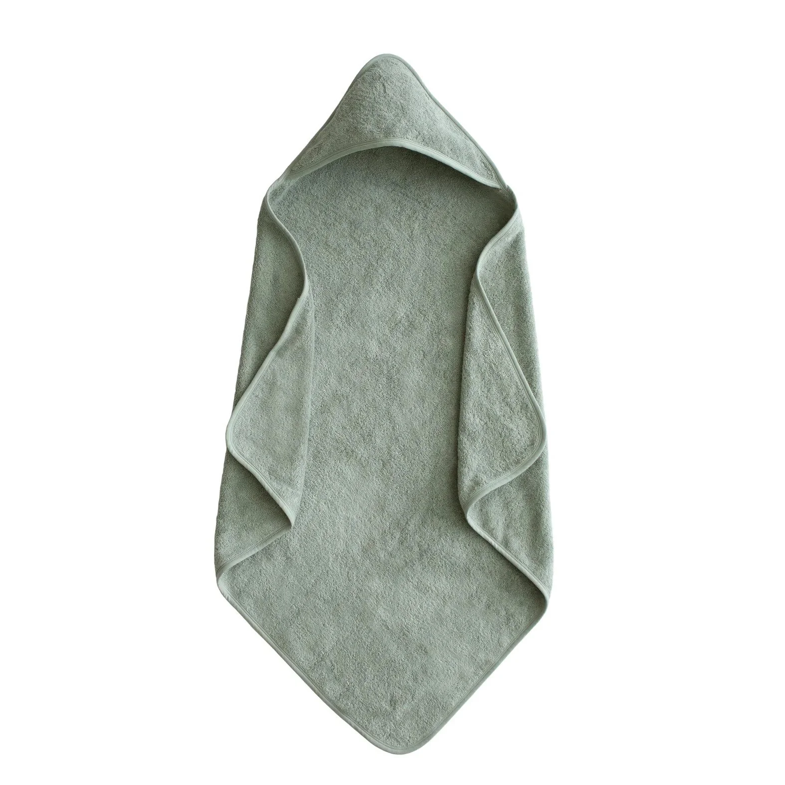 Mushie Organic Cotton Baby Hooded Towel - Image 9