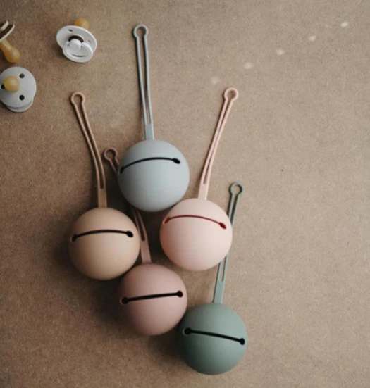 Mushie Silicone Pacifier Holder Case - Image 10