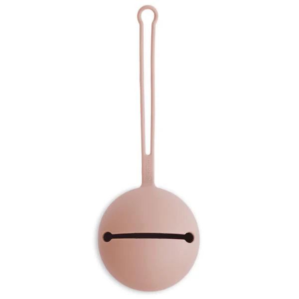 Mushie Silicone Pacifier Holder Case - Image 4
