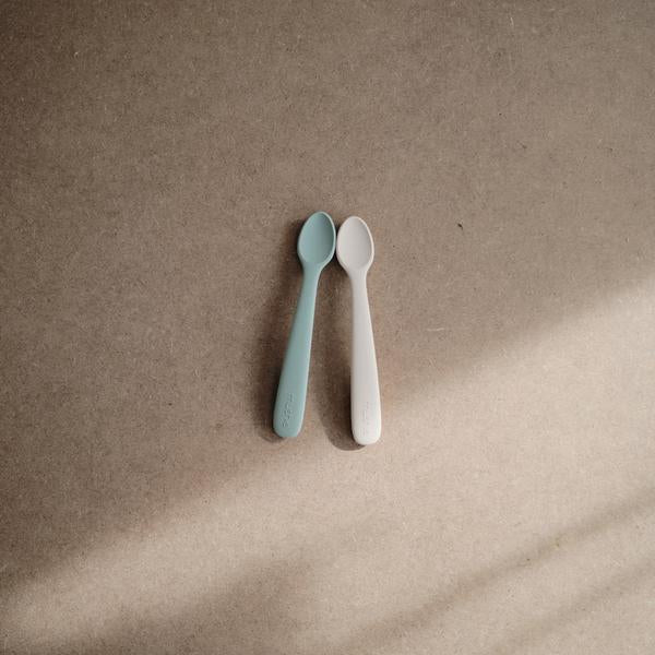 Mushie Silicone Feeding Spoons - Image 3