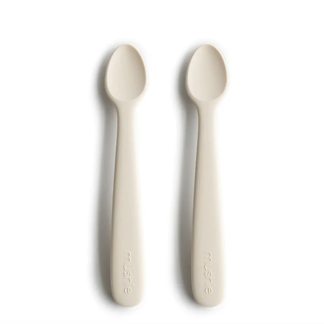 Mushie Silicone Feeding Spoons - Image 7
