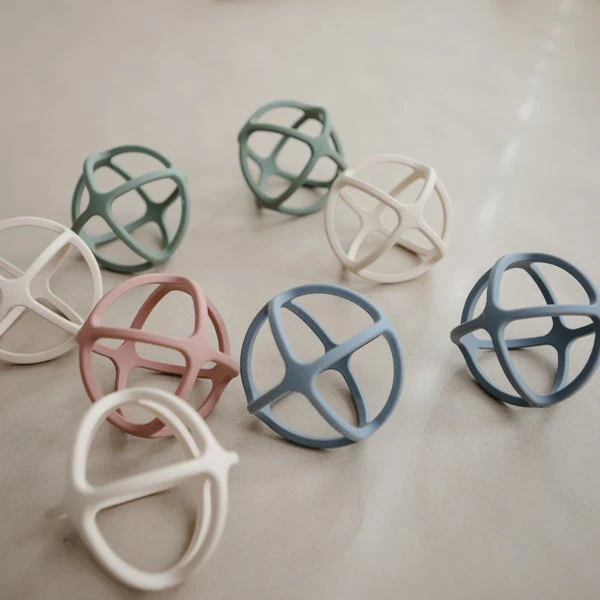 Mushie Silicone Ball Teether - Image 4