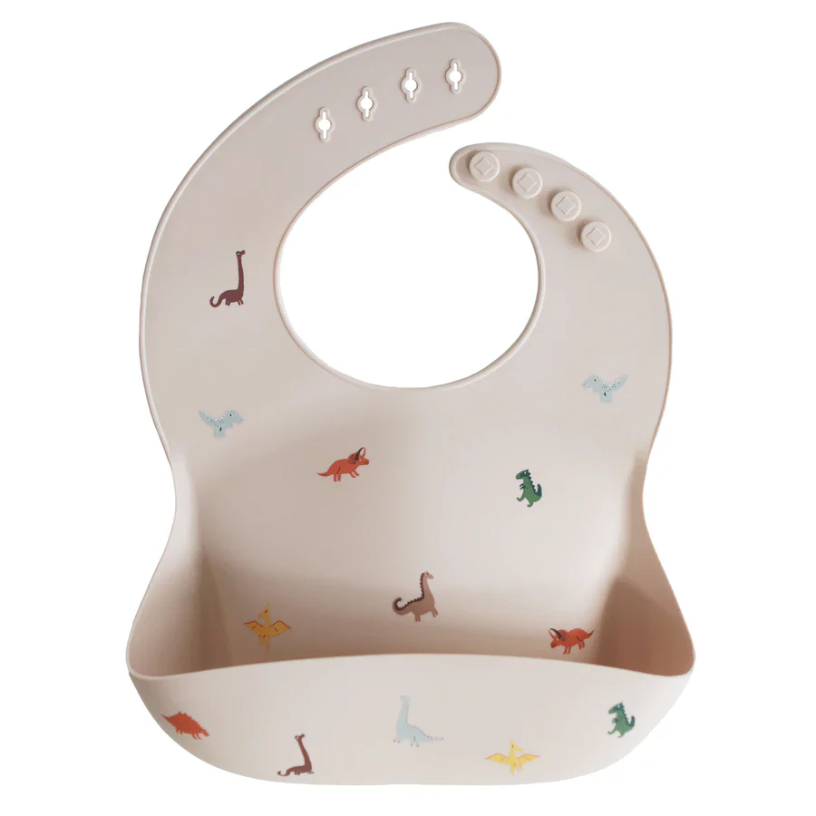 Mushie Silicone Bib - Prints - Image 12