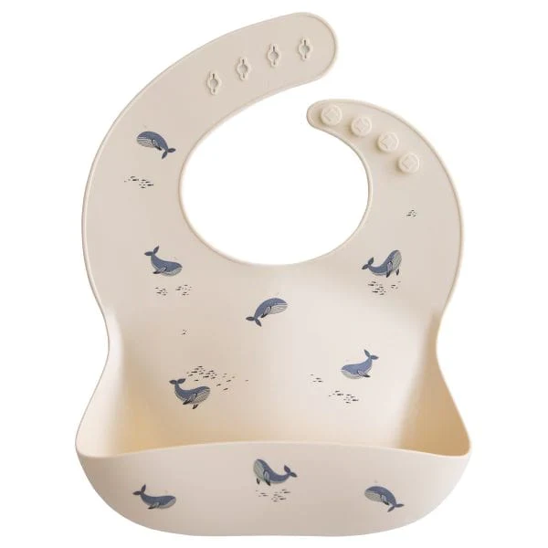 Mushie Silicone Bib - Prints - Image 18