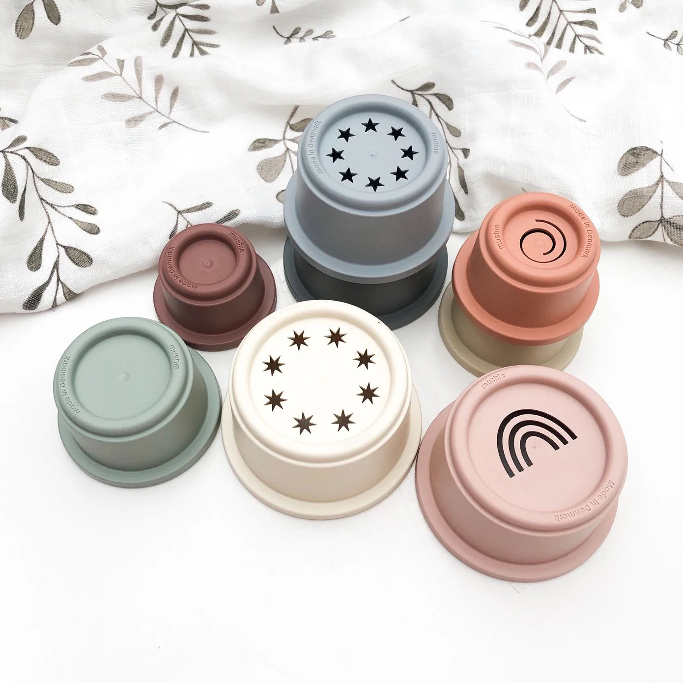Mushie Stacking Cups - Image 4