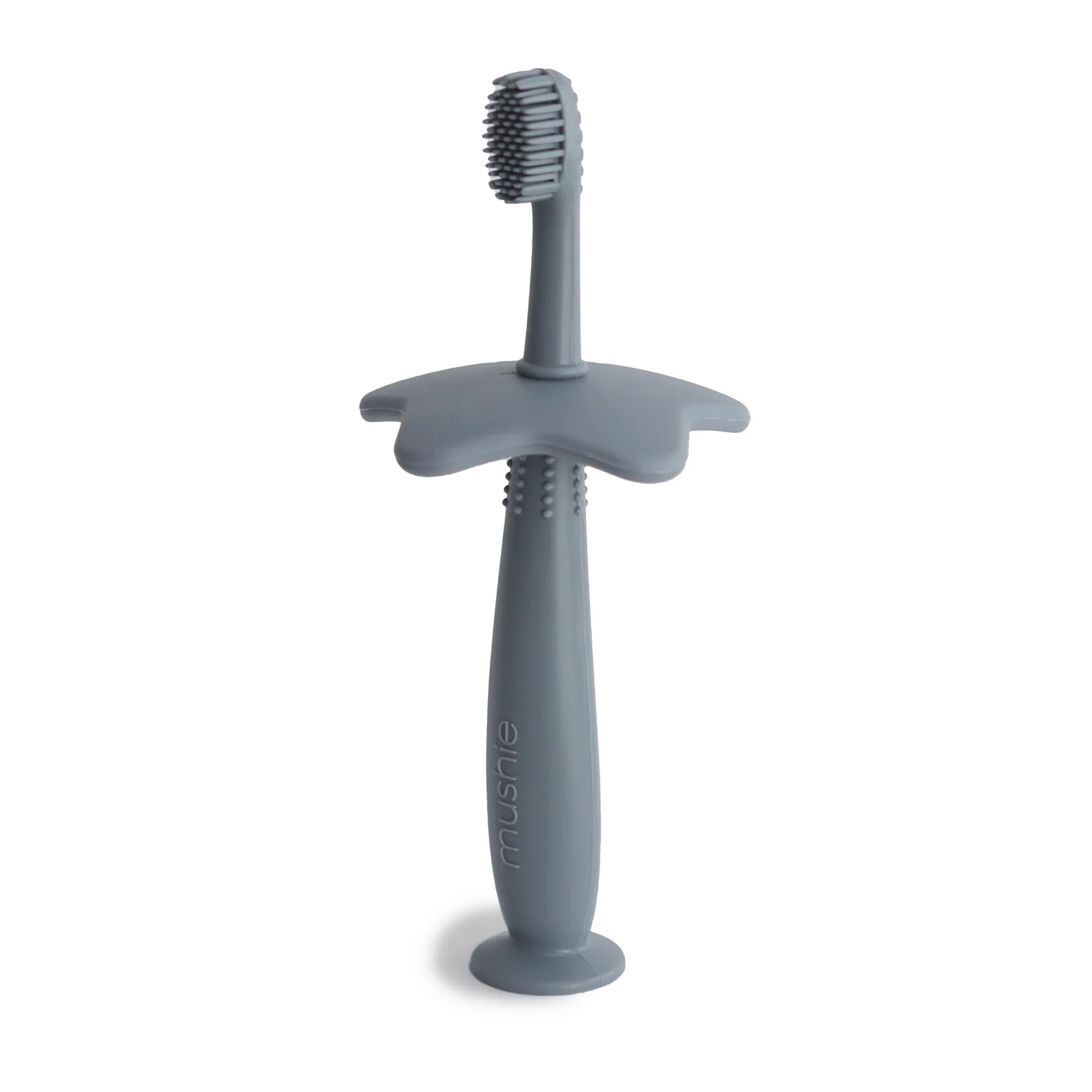 Mushie Silicone Training Toothbrush - Image 3