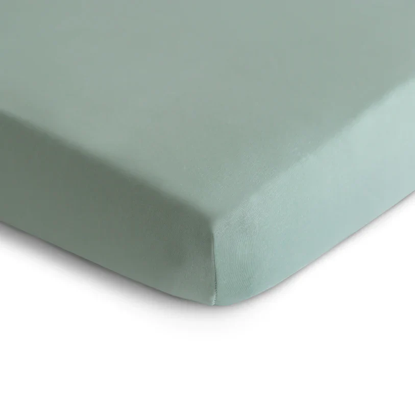 Mushie Stretchy MINI Crib Sheet - Image 9