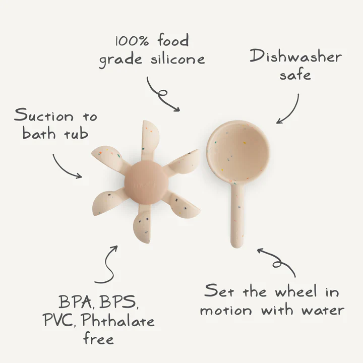 Mushie Water Wheel Bath Toy - Image 2