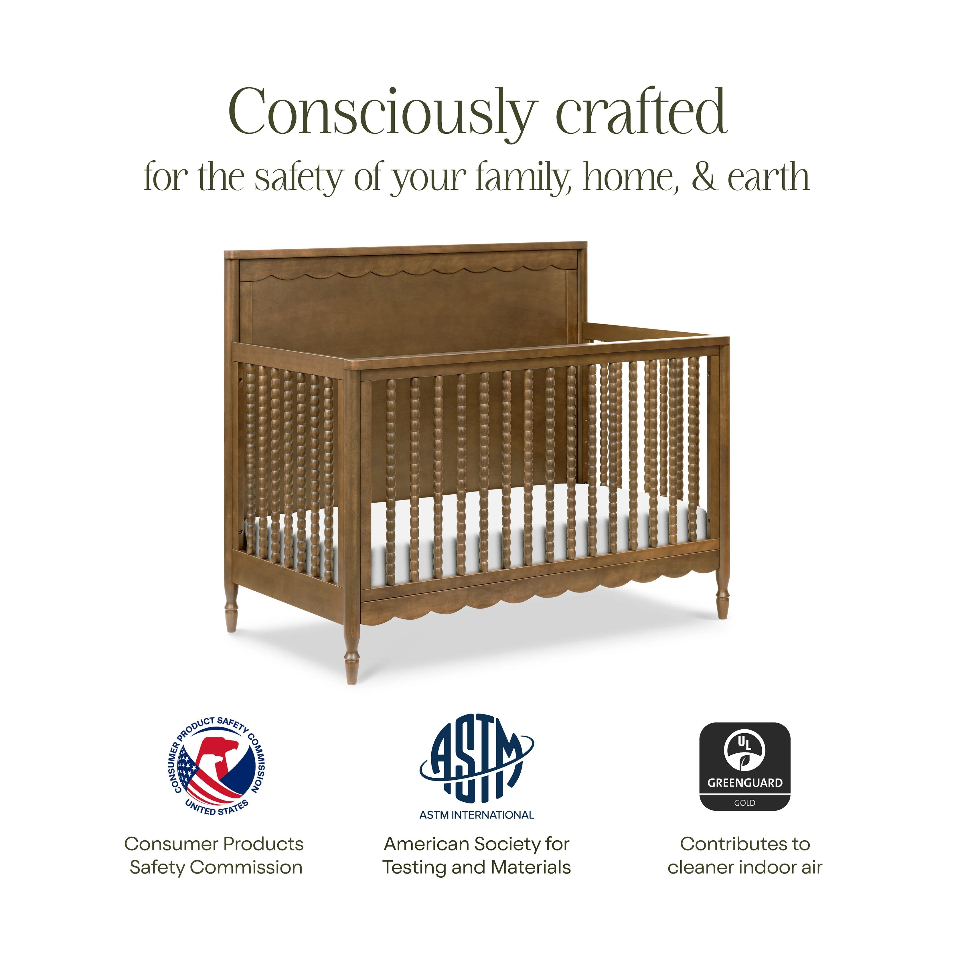 Namesake Ambrosia 4-in-1 Convertible Crib - Image 5