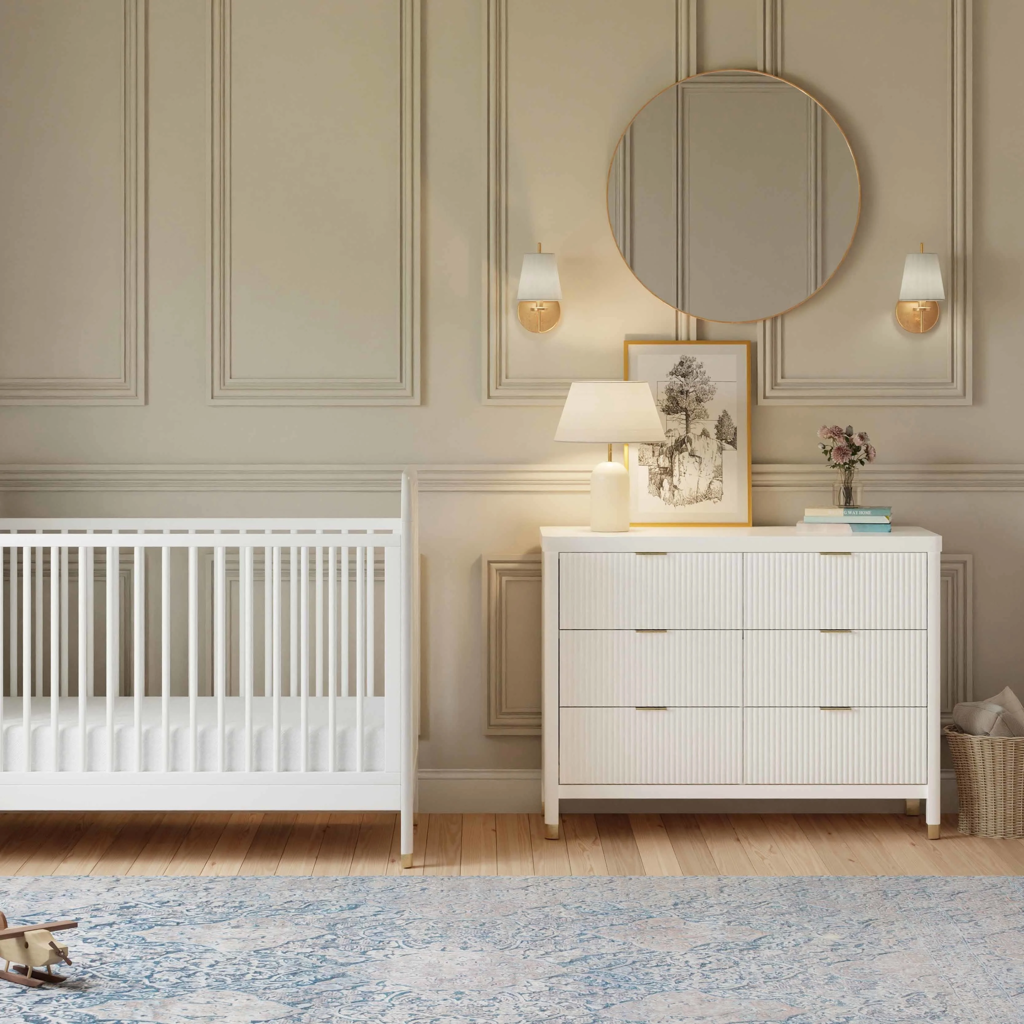 Namesake Brimsley Tambour 6-Drawer Dresser - Image 4