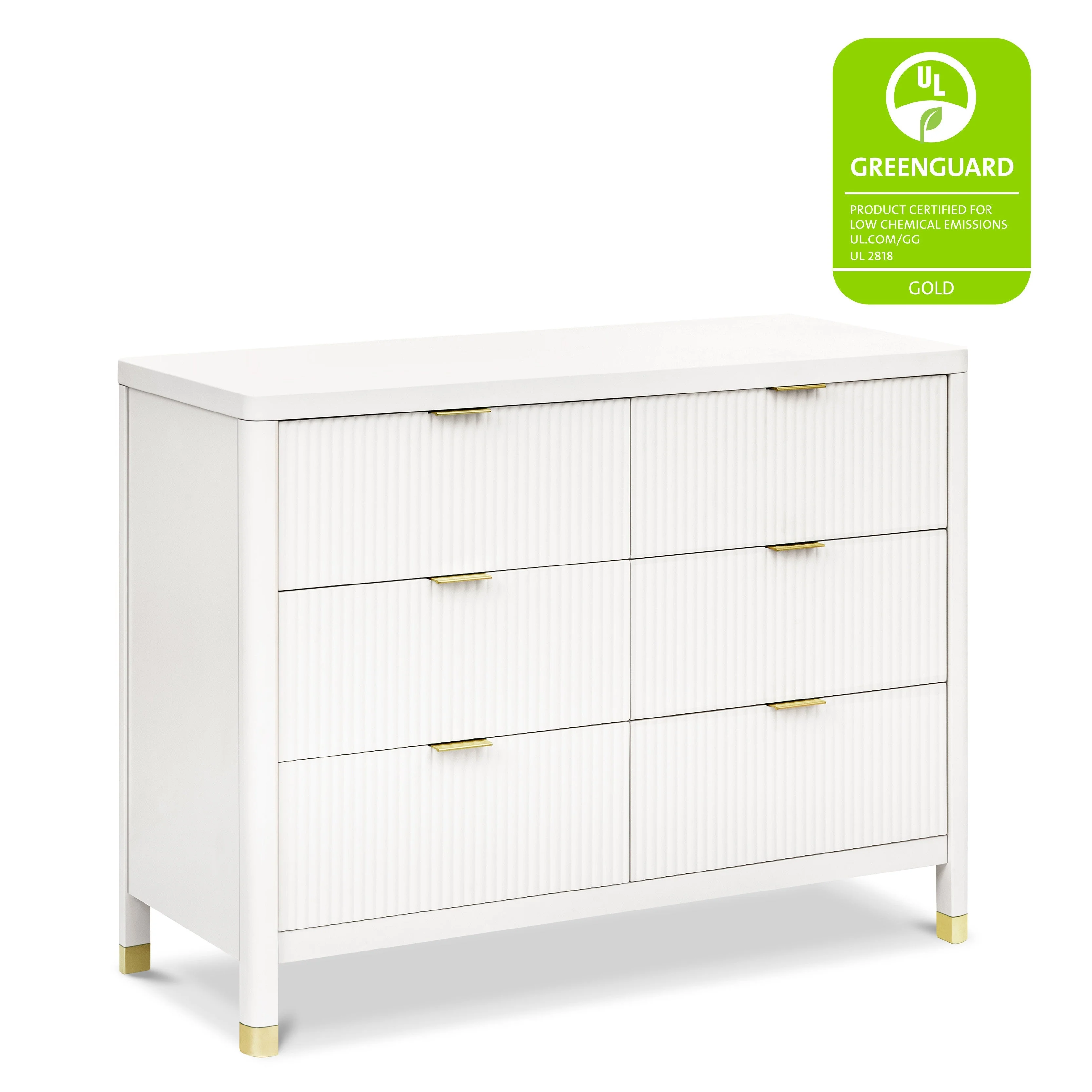 Namesake Brimsley Tambour 6-Drawer Dresser - Image 9