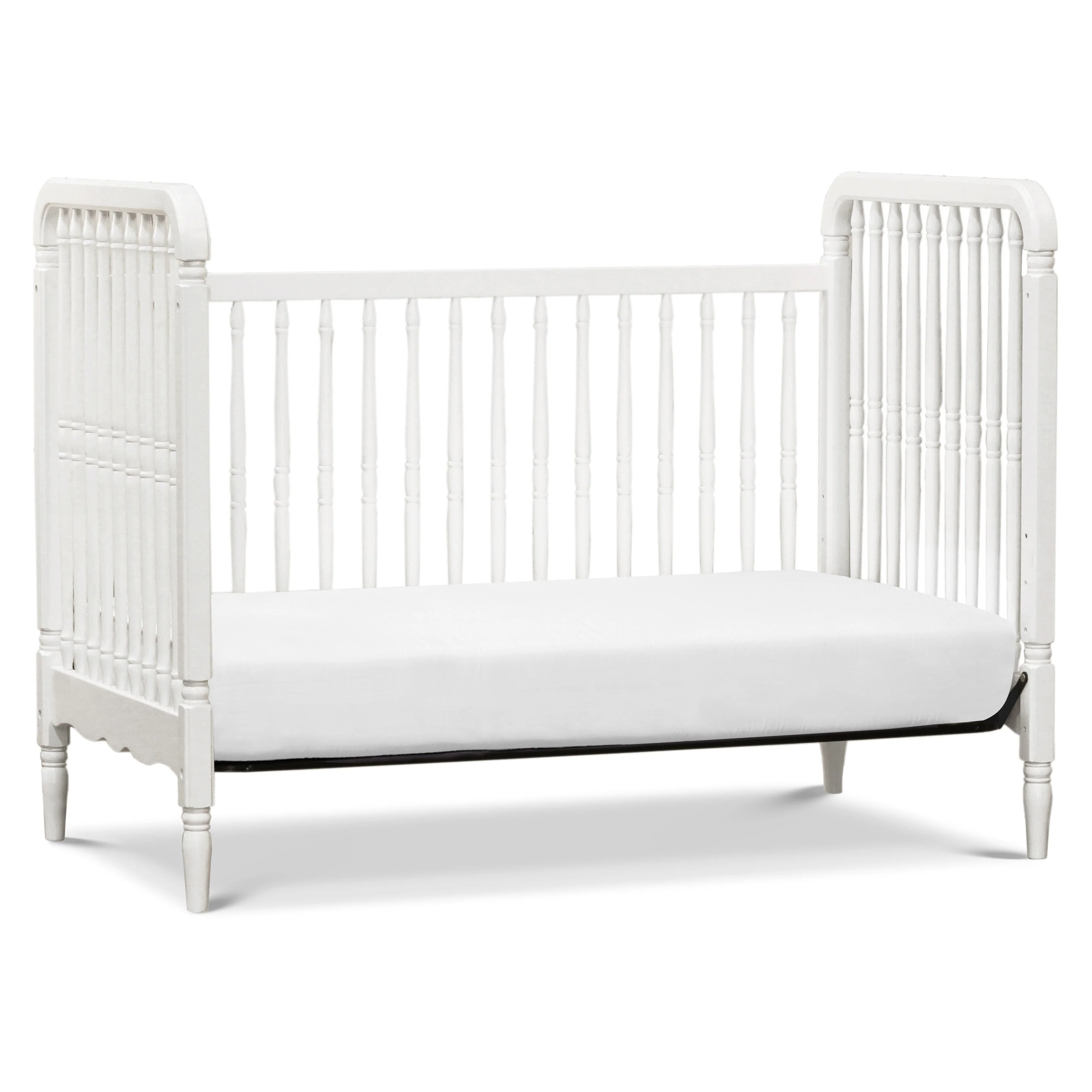 Namesake Liberty 3-in-1 Convertible Spindle Crib with Toddler Bed Conversion Kit - Image 16