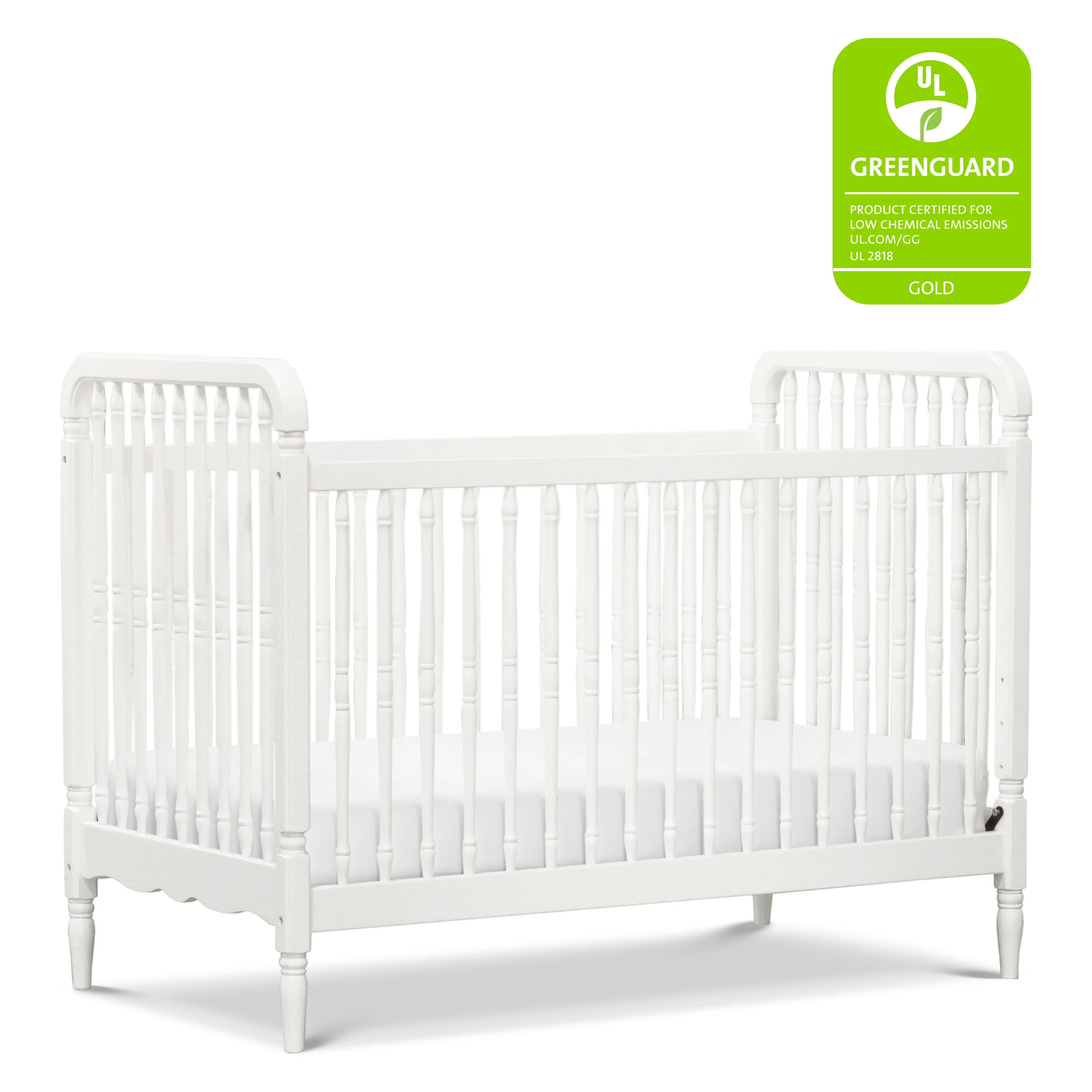Namesake Liberty 3-in-1 Convertible Spindle Crib with Toddler Bed Conversion Kit - Image 17