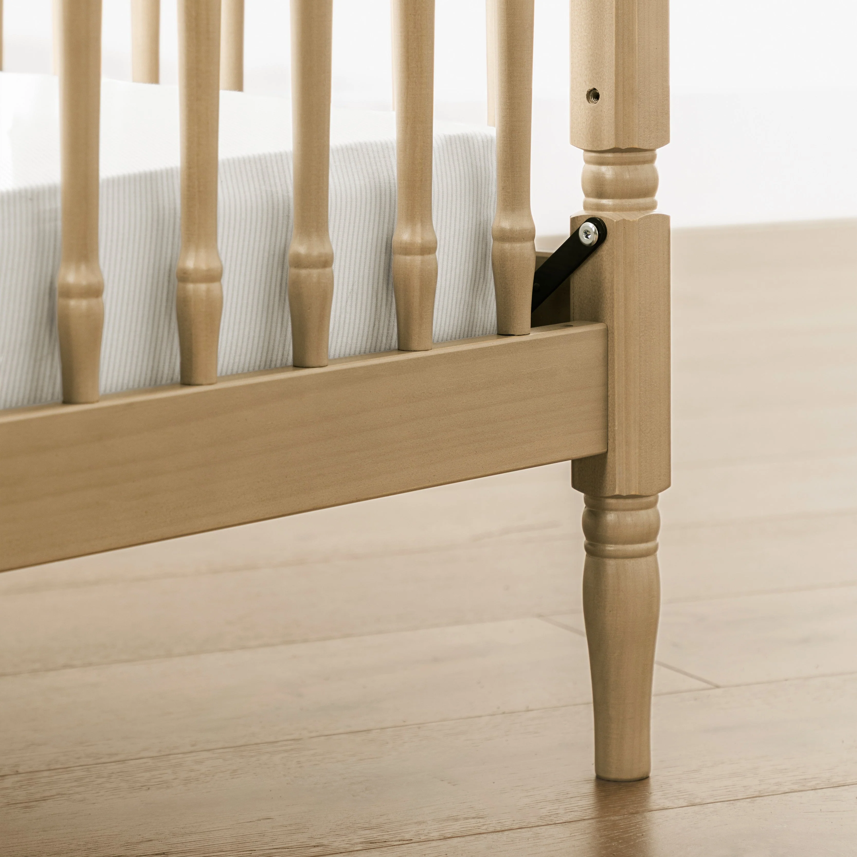 Namesake Liberty 3-in-1 Convertible Spindle Crib with Toddler Bed Conversion Kit - Image 28