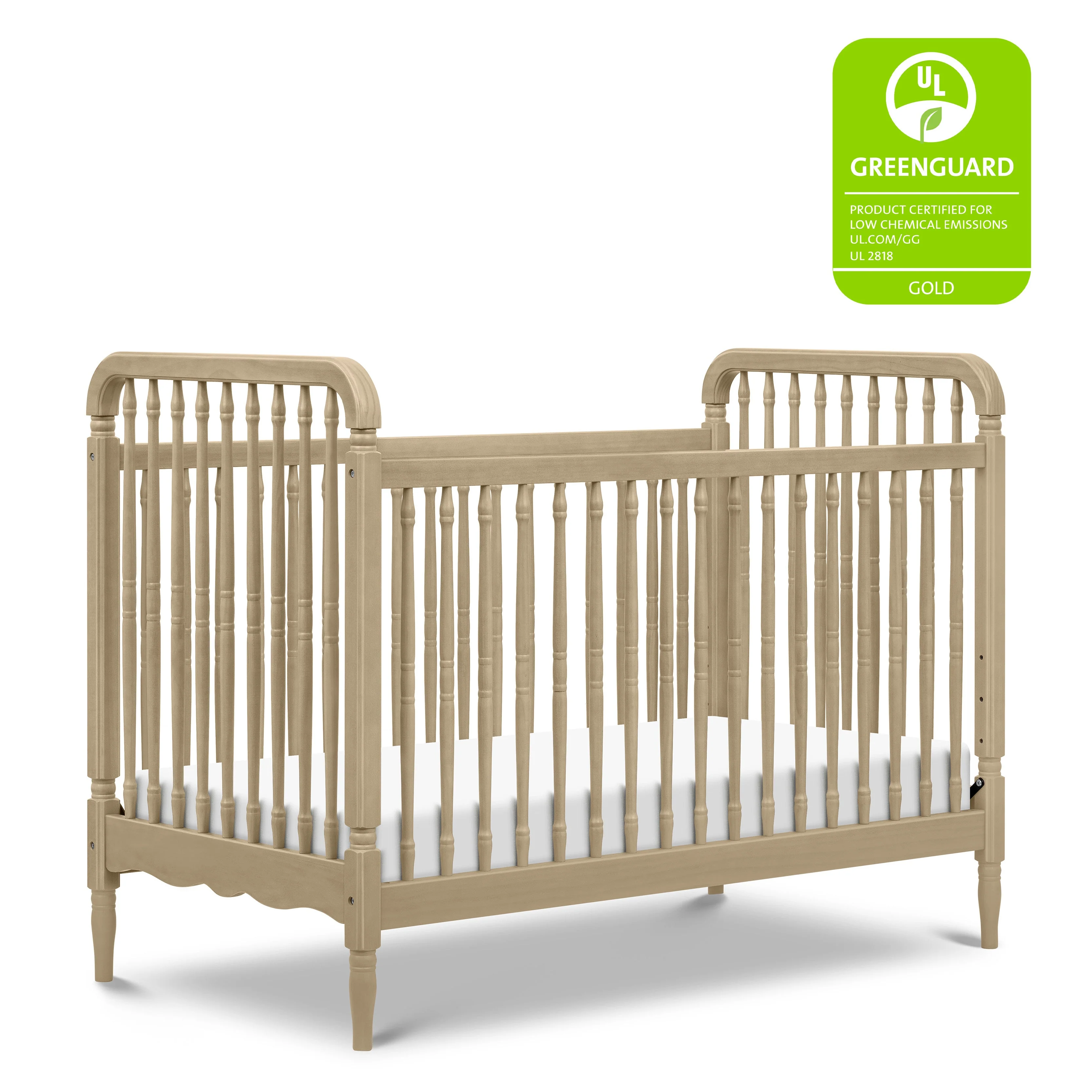 Namesake Liberty 3-in-1 Convertible Spindle Crib with Toddler Bed Conversion Kit - Image 35