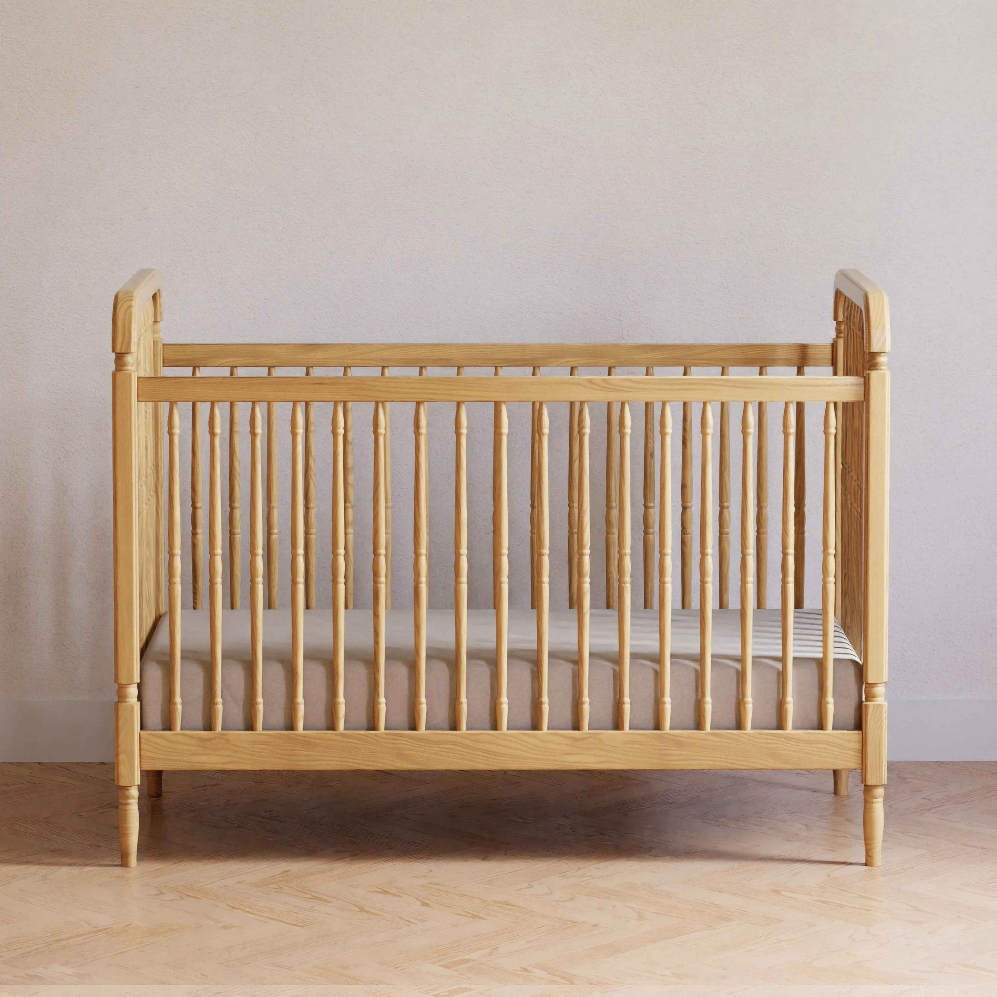 Namesake Liberty 3-in-1 Convertible Spindle Crib with Toddler Bed Conversion Kit - Image 40