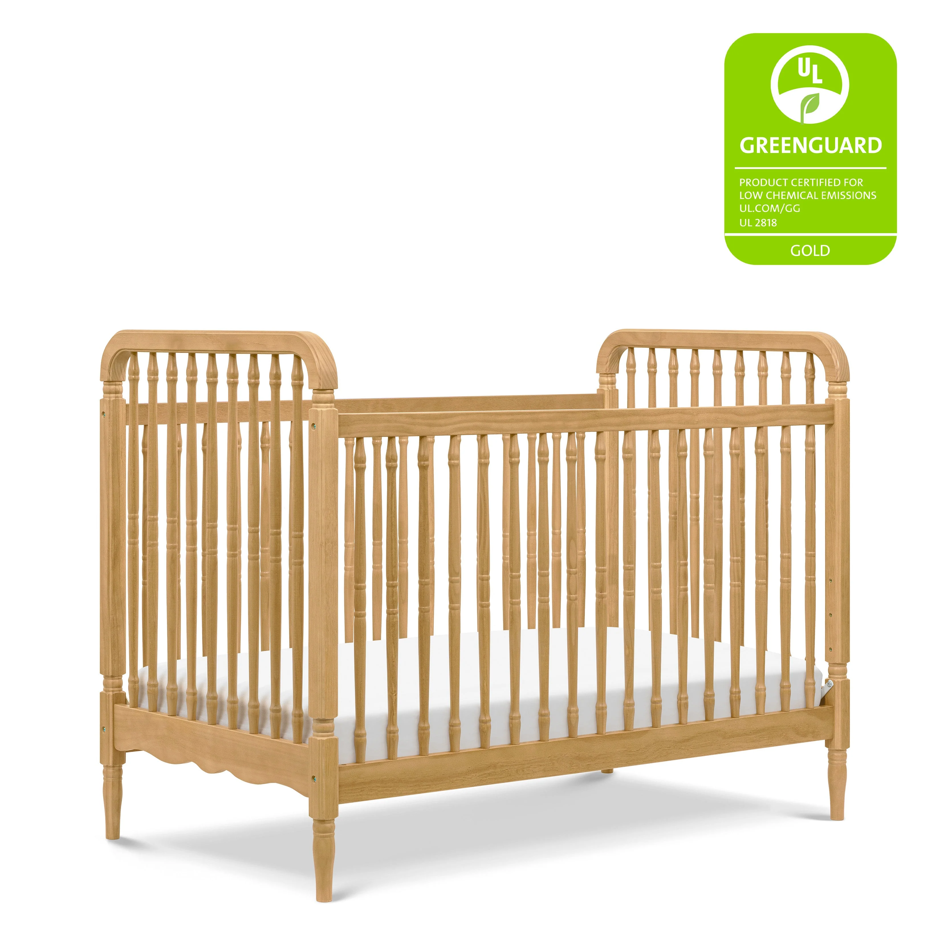 Namesake Liberty 3-in-1 Convertible Spindle Crib with Toddler Bed Conversion Kit - Image 42