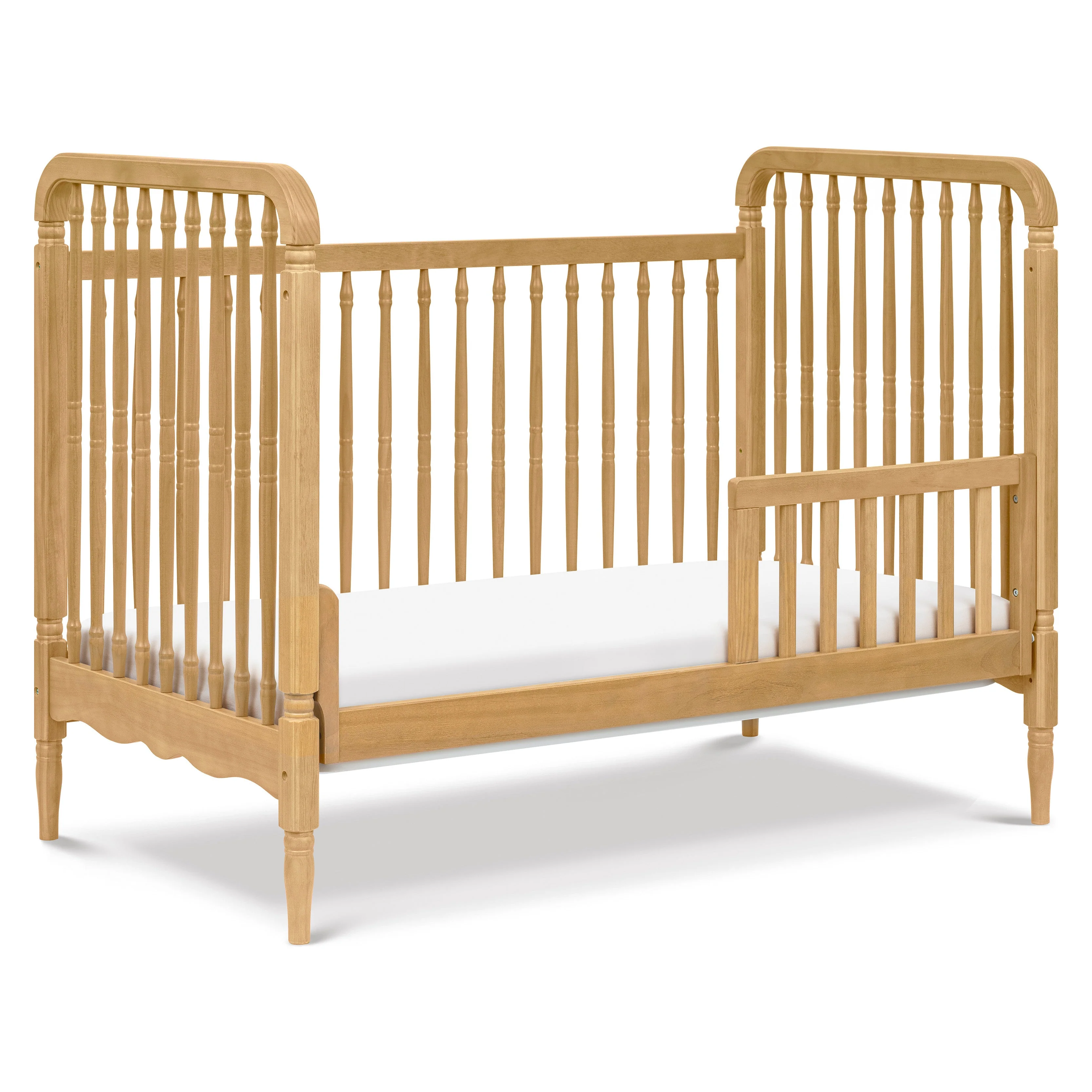 Namesake Liberty 3-in-1 Convertible Spindle Crib with Toddler Bed Conversion Kit - Image 45
