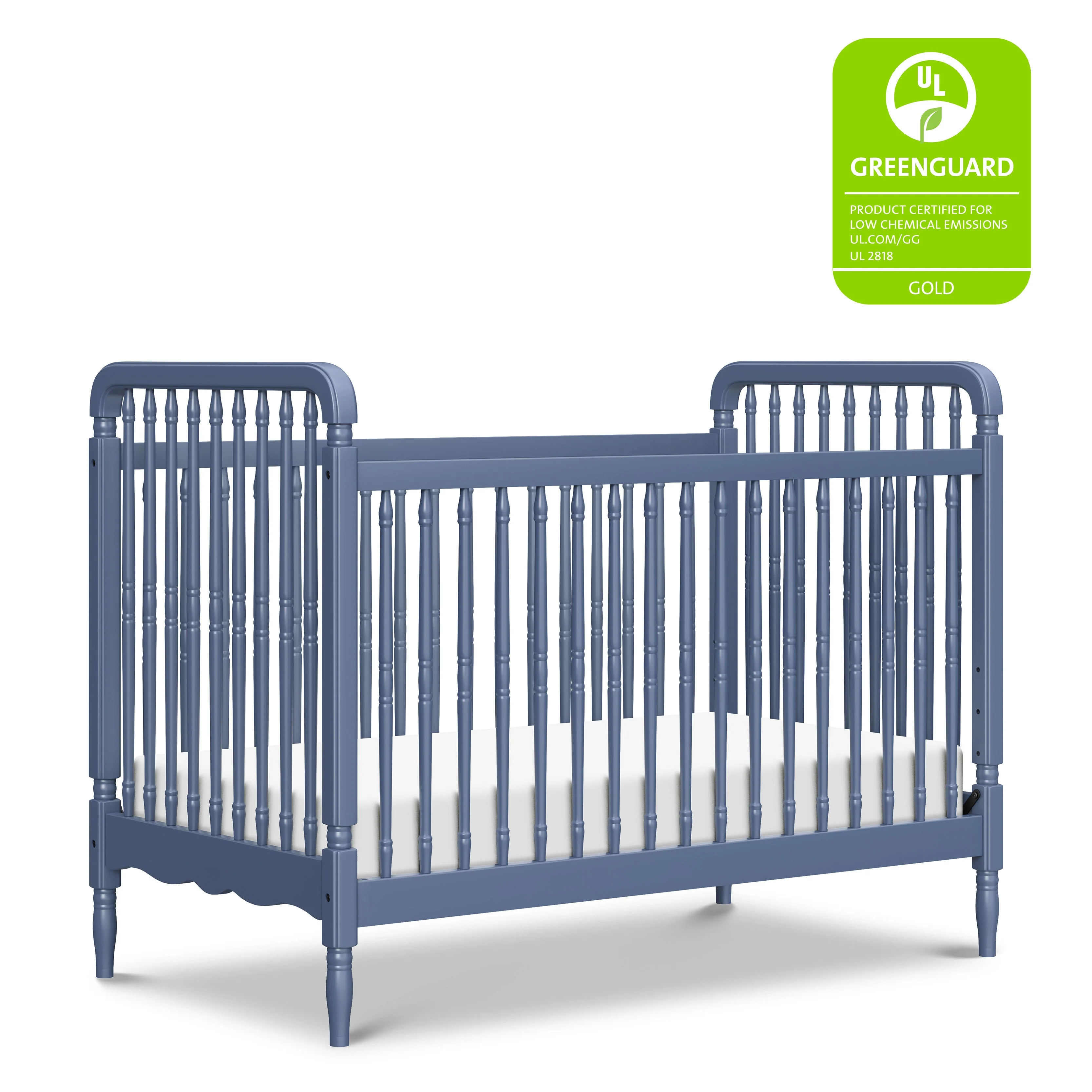 Namesake Liberty 3-in-1 Convertible Spindle Crib with Toddler Bed Conversion Kit - Image 63