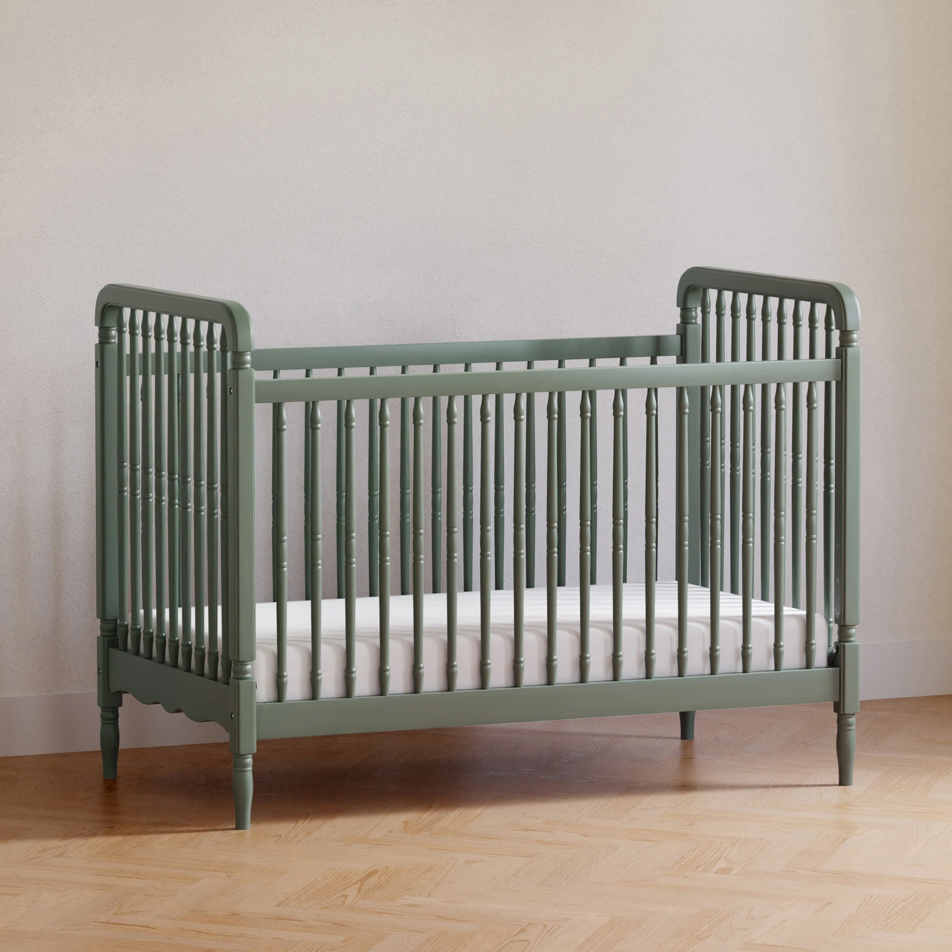 Namesake Liberty 3-in-1 Convertible Spindle Crib with Toddler Bed Conversion Kit - Image 72