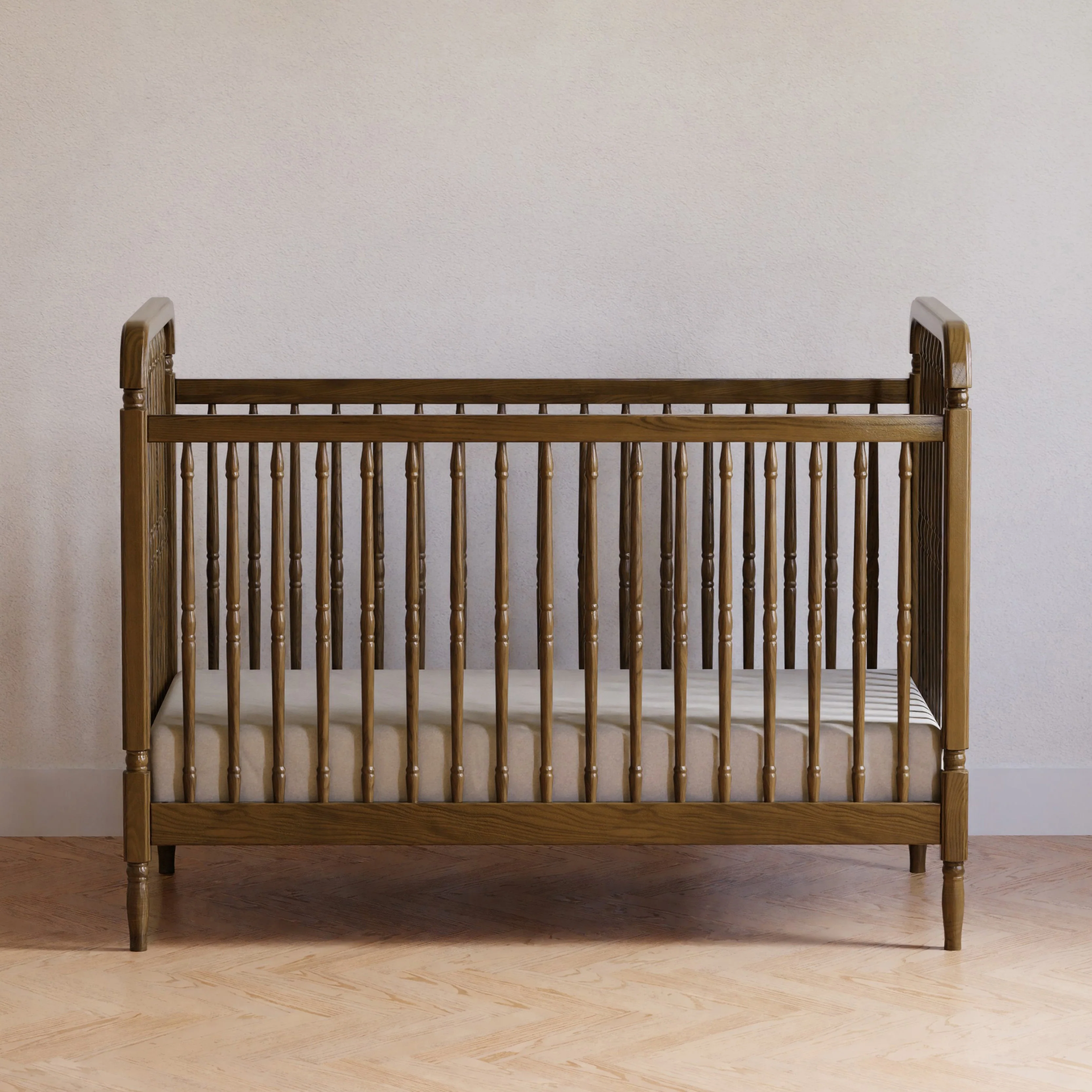 Namesake Liberty 3-in-1 Convertible Spindle Crib with Toddler Bed Conversion Kit - Image 94