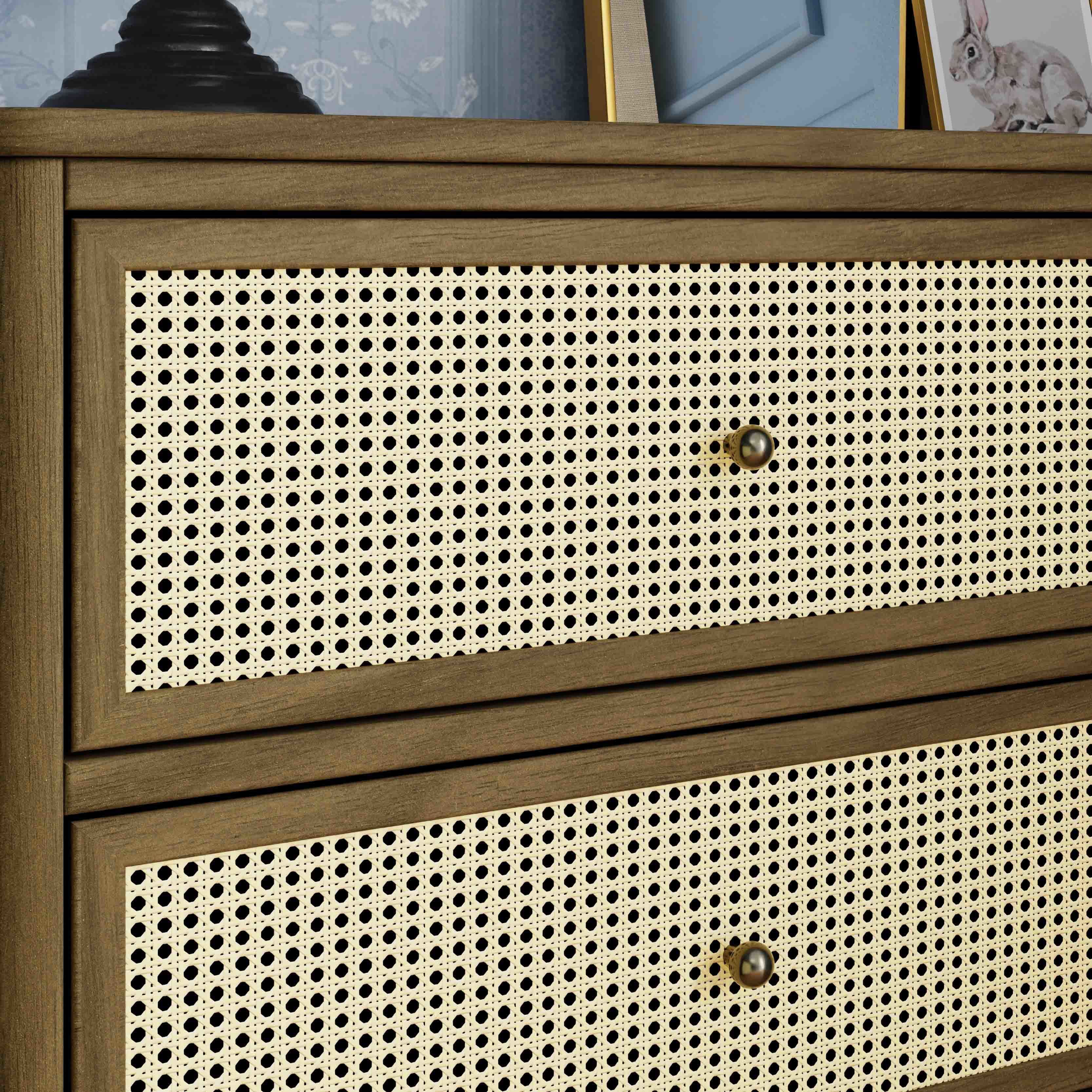 Namesake Marin with Cane 6-Drawer Dresser - Image 38