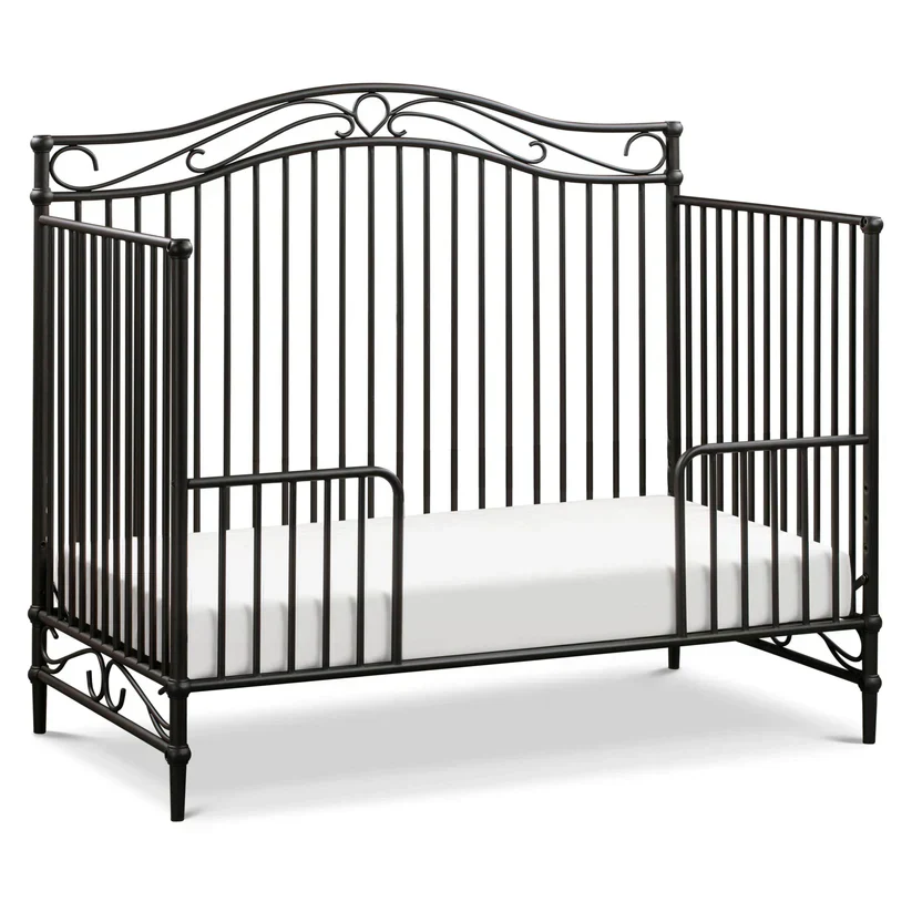 Namesake  4 Piece Nursery Set - Iron Convertible Crib and Dresser w/ Changing Tray - Image 6
