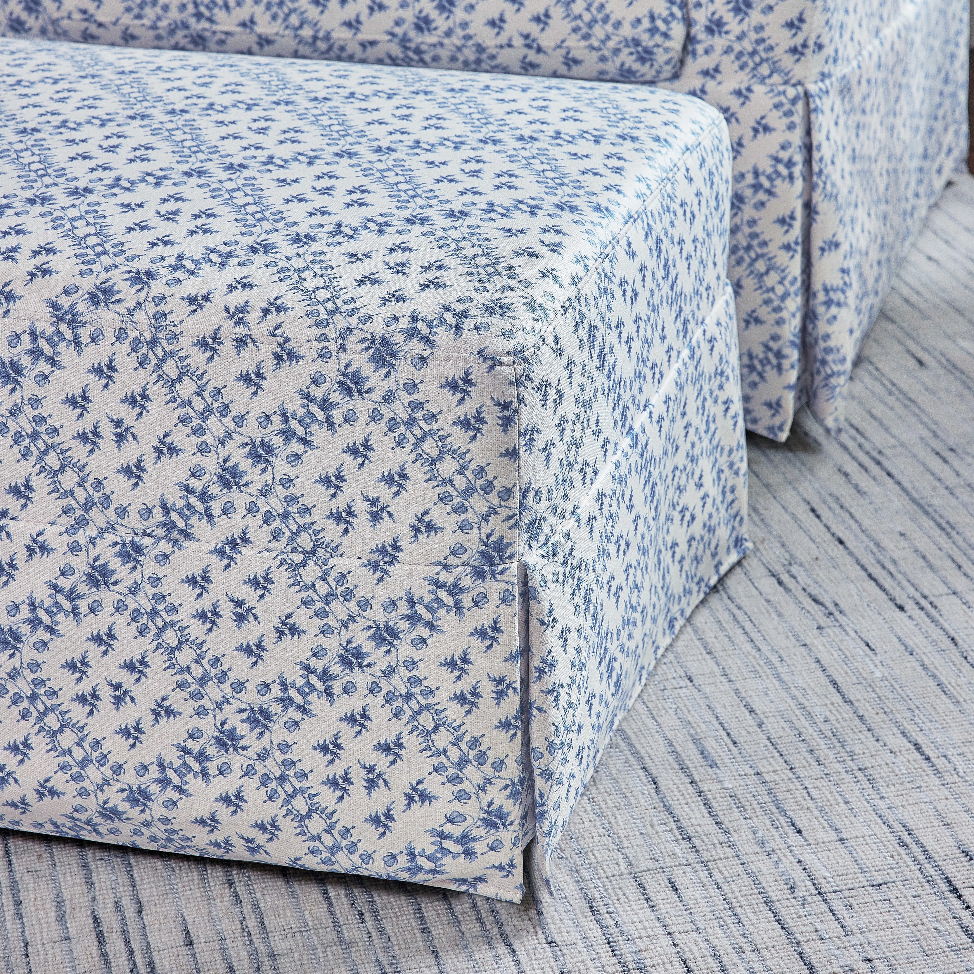 Sarah Flint x Namesake Crawford Gliding Ottoman in Eco-Performance Fabric | Water Repellent & Stain Resistant - Image 21