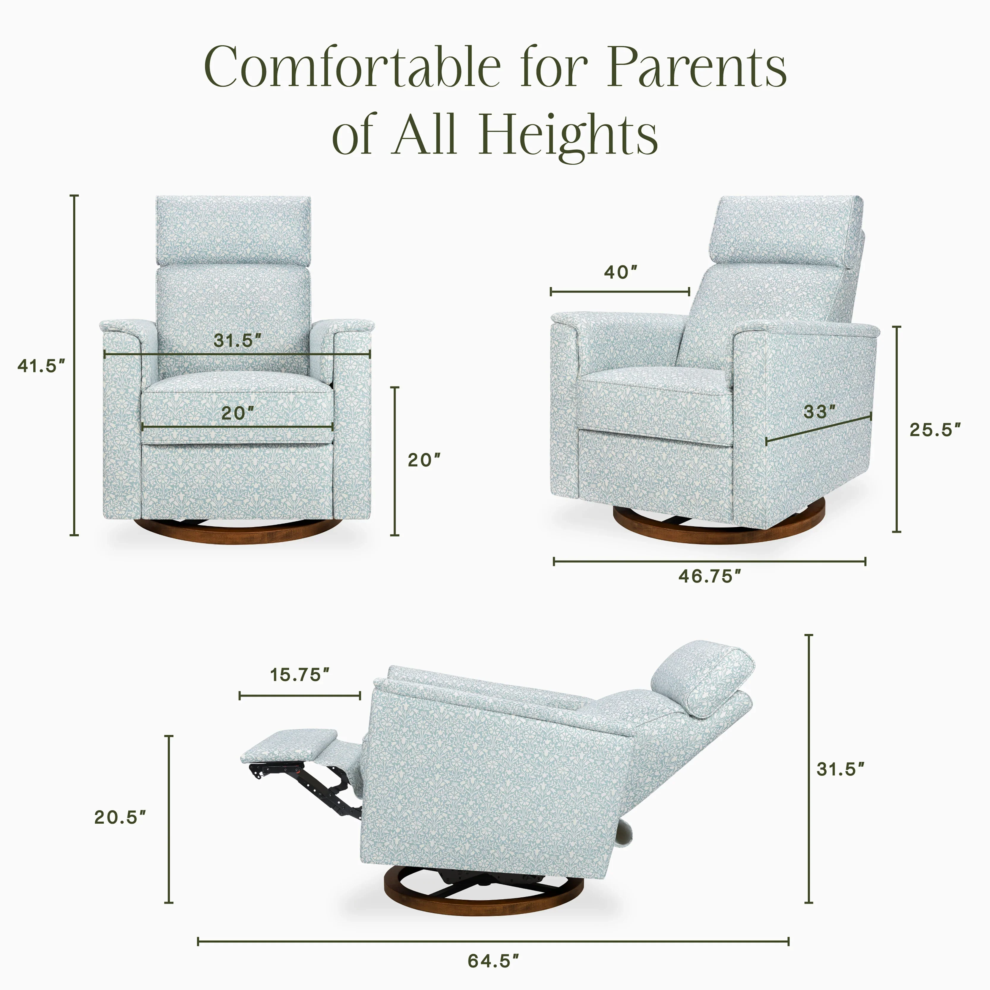 Namesake WIlla Power Plus Recliner - Image 6