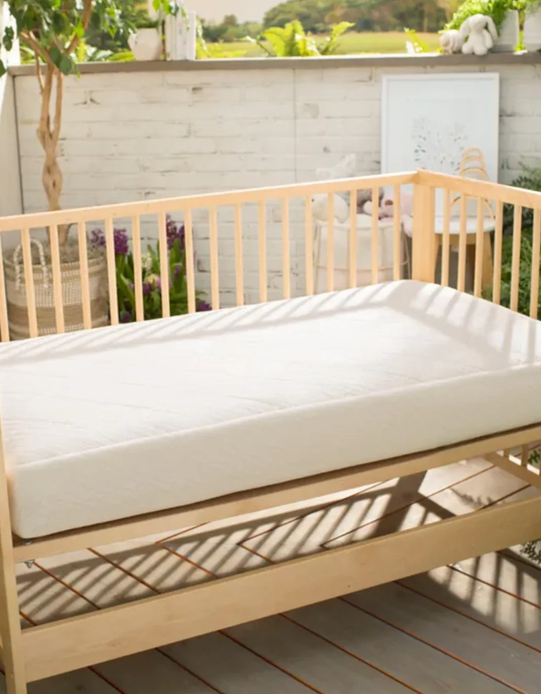 Naturepedic Organic Lightweight Breathable Ultra 2-Stage Baby Crib Mattress (MC47) - Image 5