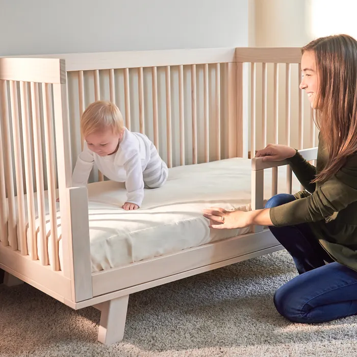 Naturepedic Waterproof Organic Crib Mattress Protector Pad - Image 3