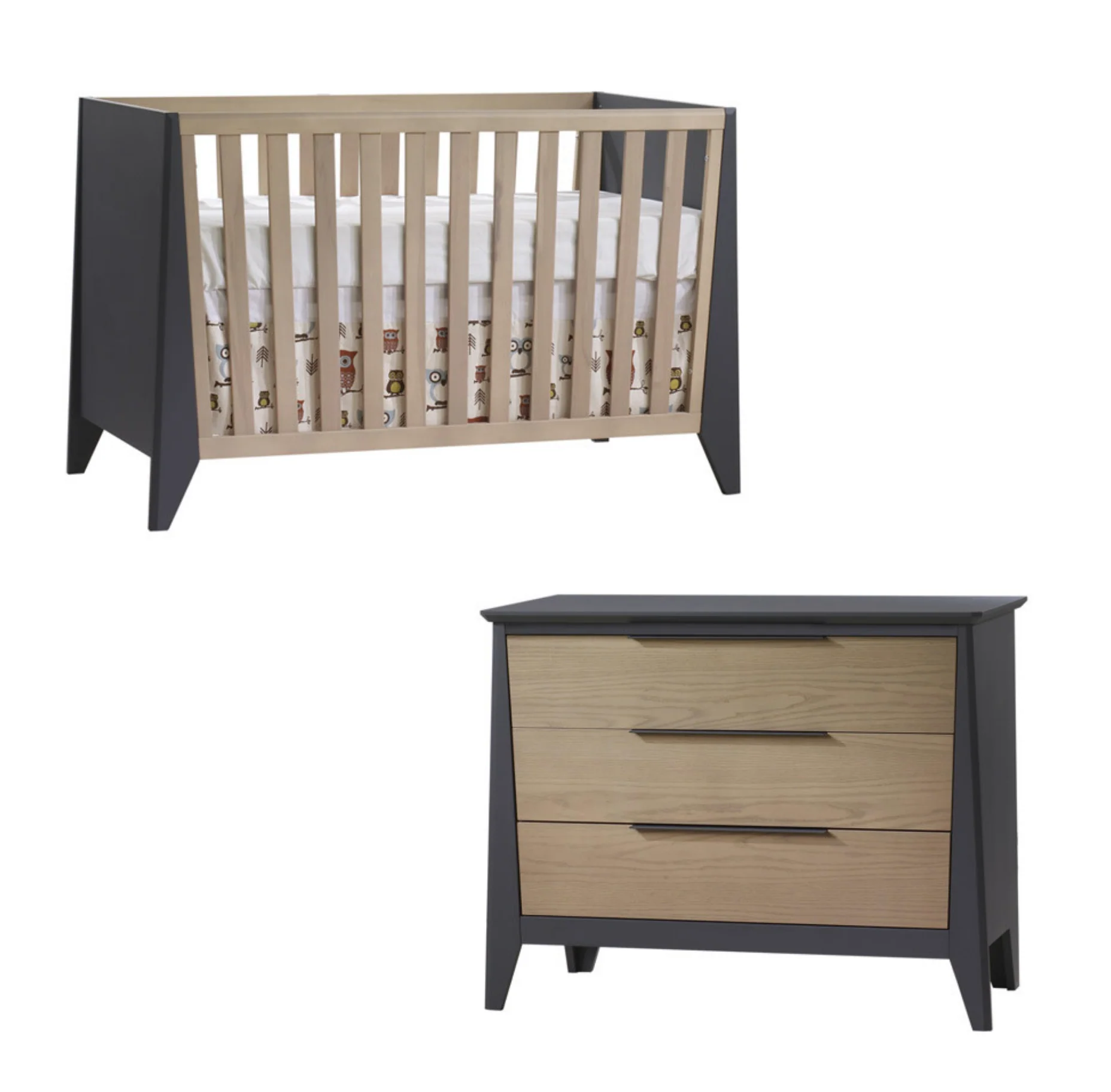 Nest Flexx Premium 2 Piece Crib and Dresser - Image 3