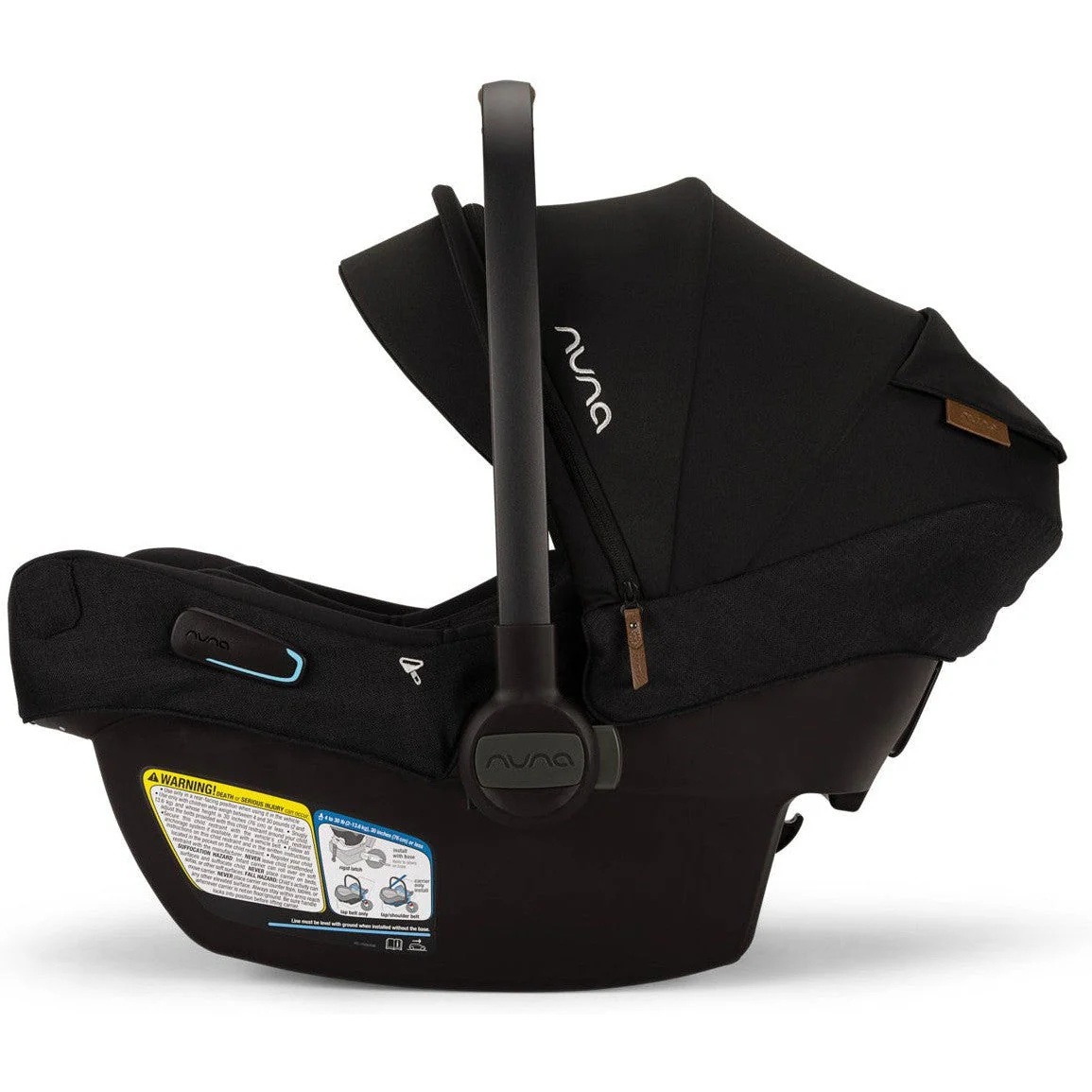 Nuna MIXX Next with Magnetic Buckle + PIPA Aire RX Infant Car Seat with Relx base Travel System - Image 20