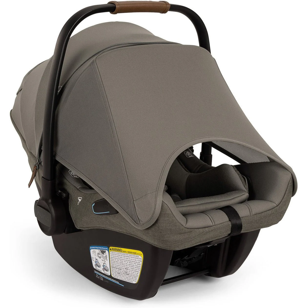 Nuna MIXX Next with Magnetic Buckle + PIPA Aire RX Infant Car Seat with Relx base Travel System - Image 28