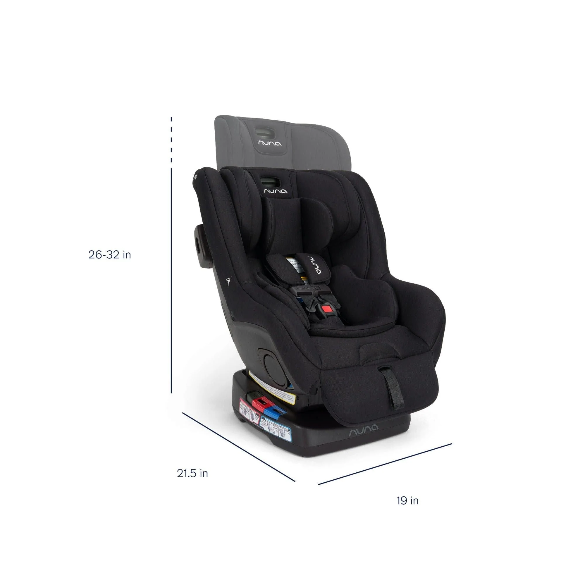 Nuna RAVA Next Convertible Car Seat - Image 3