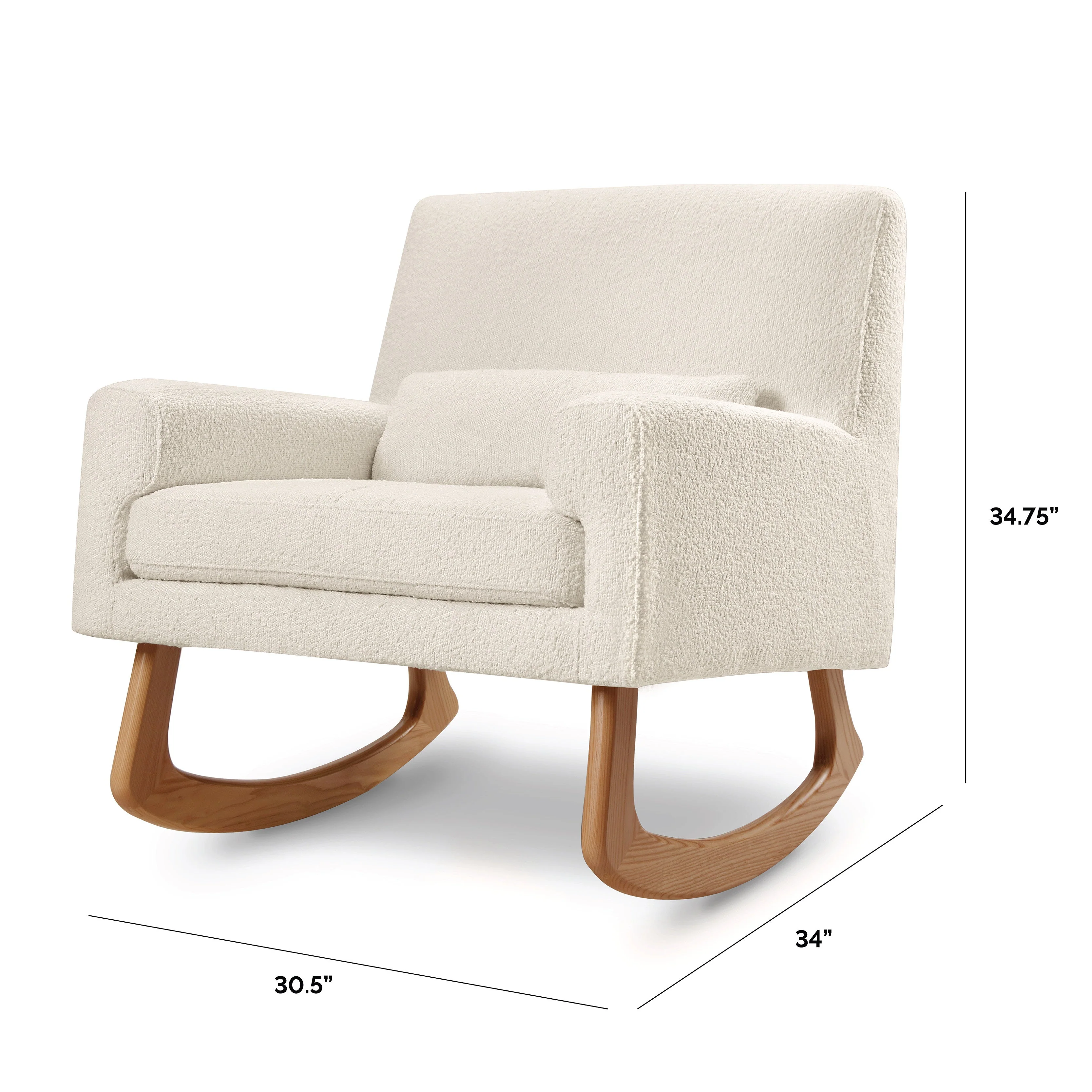 Babyletto Sleepytime Rocker in Boucle - Image 7