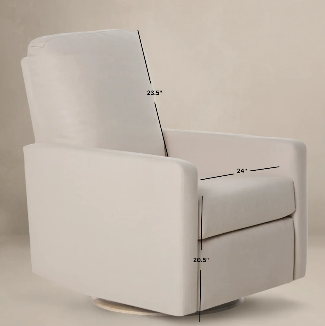Oilo Drew Swivel Glider Recliner - Image 15