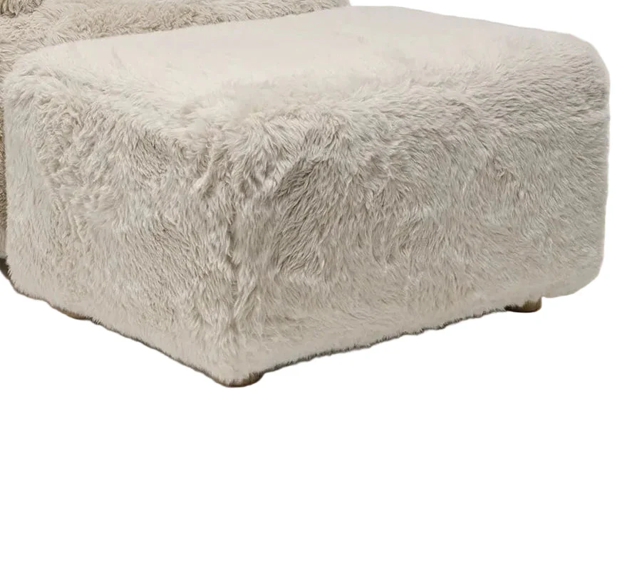 Oilo Large Stationary Ottoman - Aussie