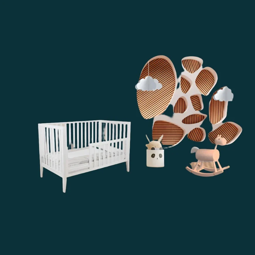 Pali Bernini Classico Italian 3-1 Crib - Image 6