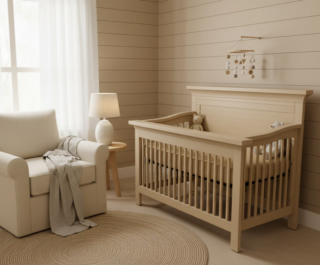 Pali Genova Convertible Crib with Straight Feet - Image 2