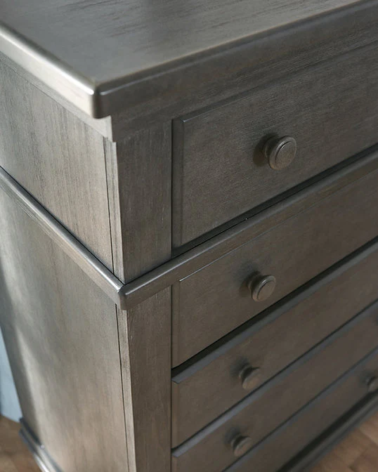 Pali Potenza 3 piece Crib and Dresser Set w/Nightstand - Distressed Granite - Image 4