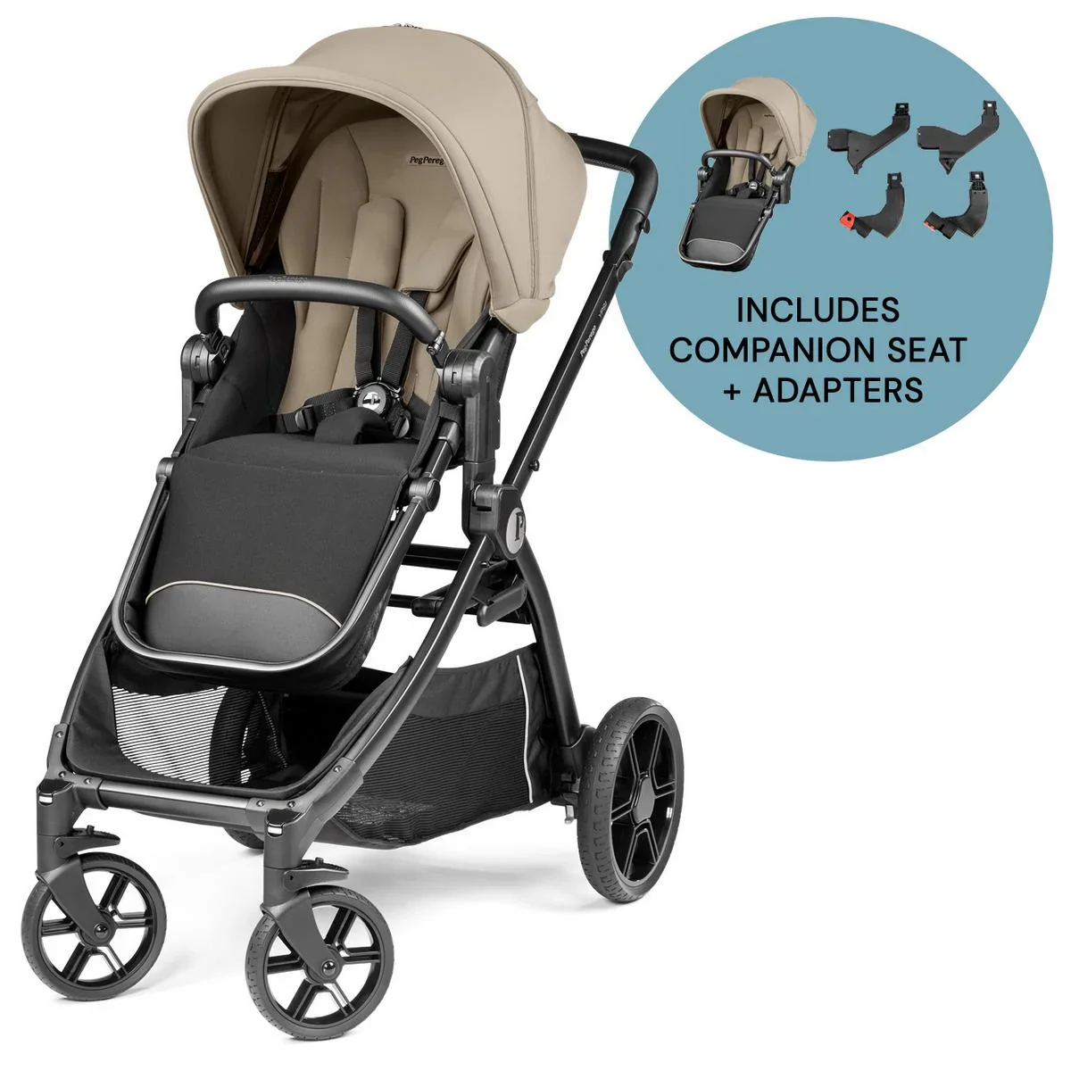 Peg Perego Italian YPSI Stroller  Double *NEW - Image 2