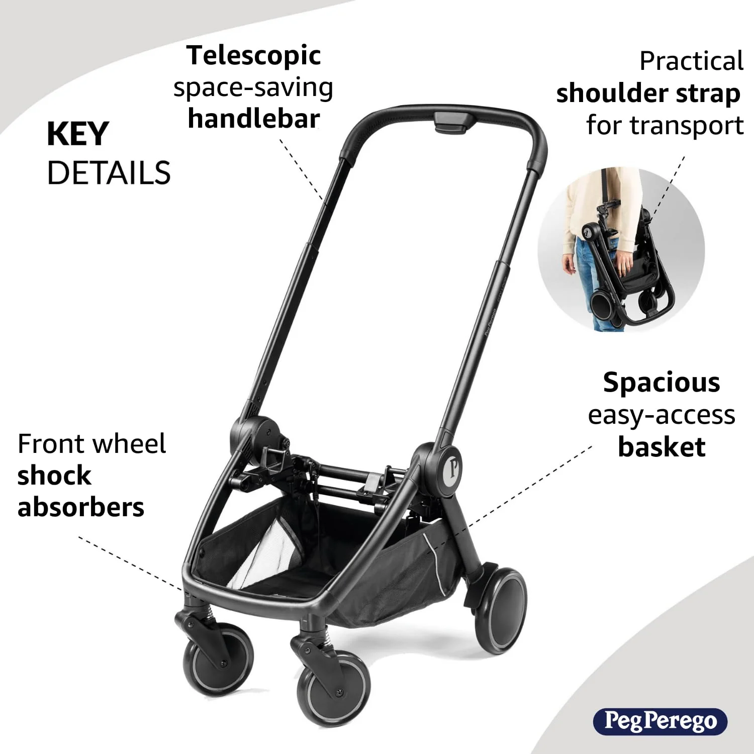 Peg Perego Baseless Urban Mobilty Infant Car Seat - Image 14